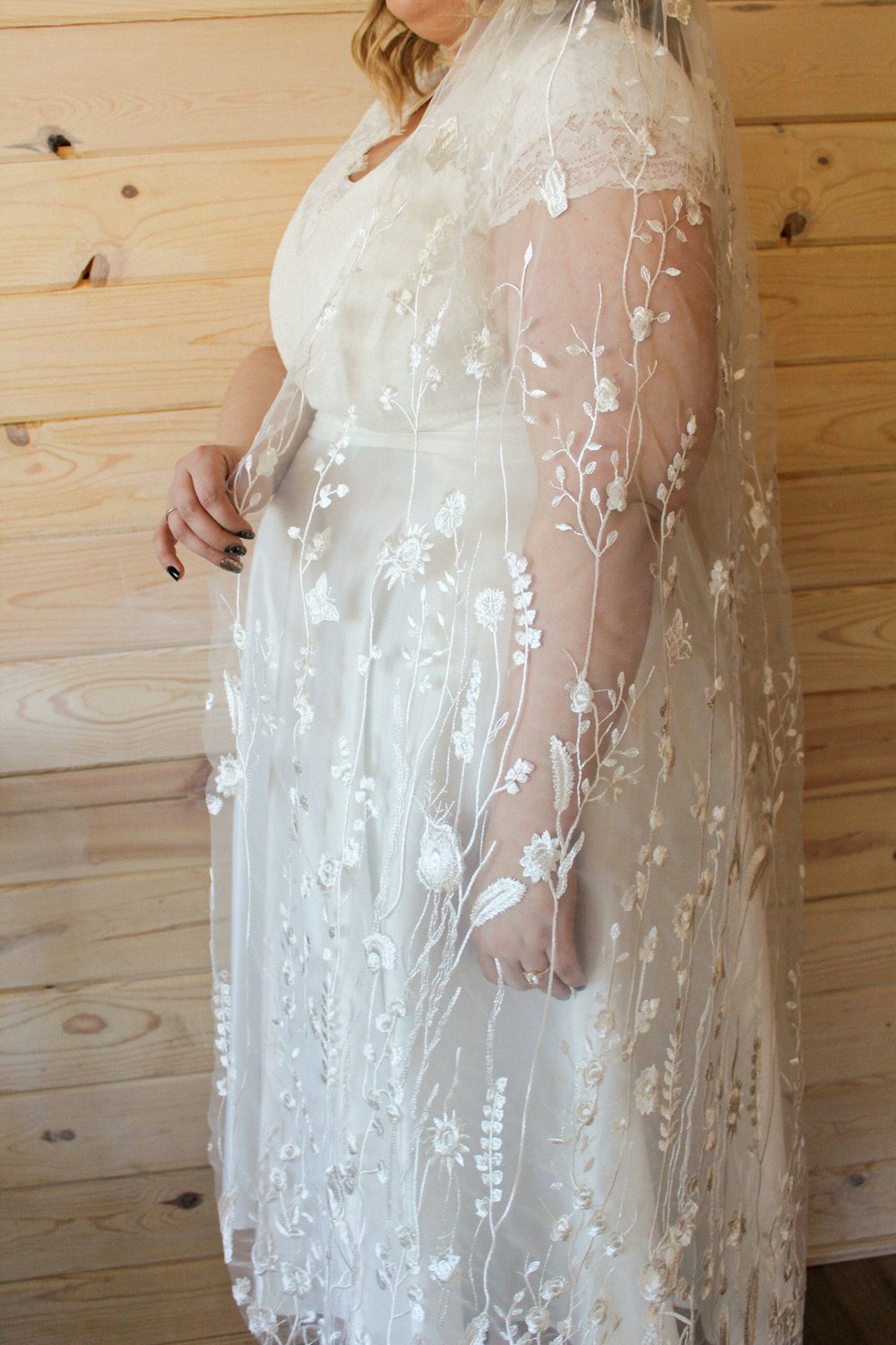Ivory Wildflower | Floral Wedding Veil