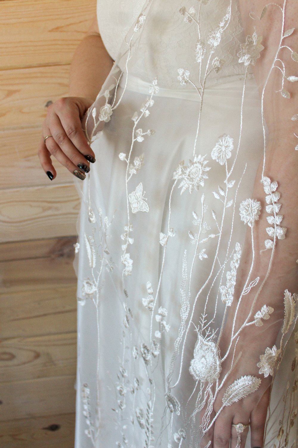 Ivory Wildflower | Floral Wedding Veil