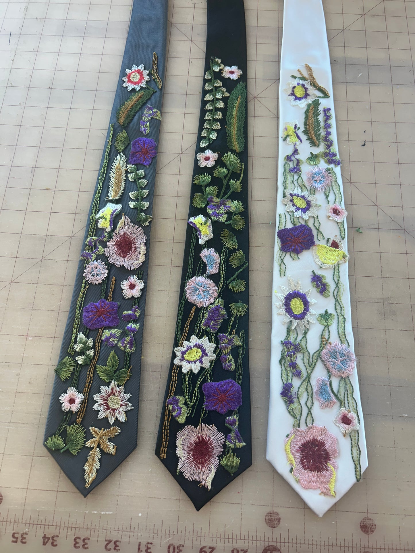 Purple Wildflower |  Floral Ties