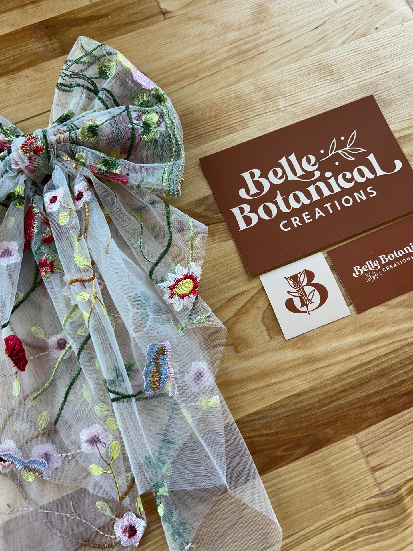 Vibrant Wildflower | Floral Hair Bow