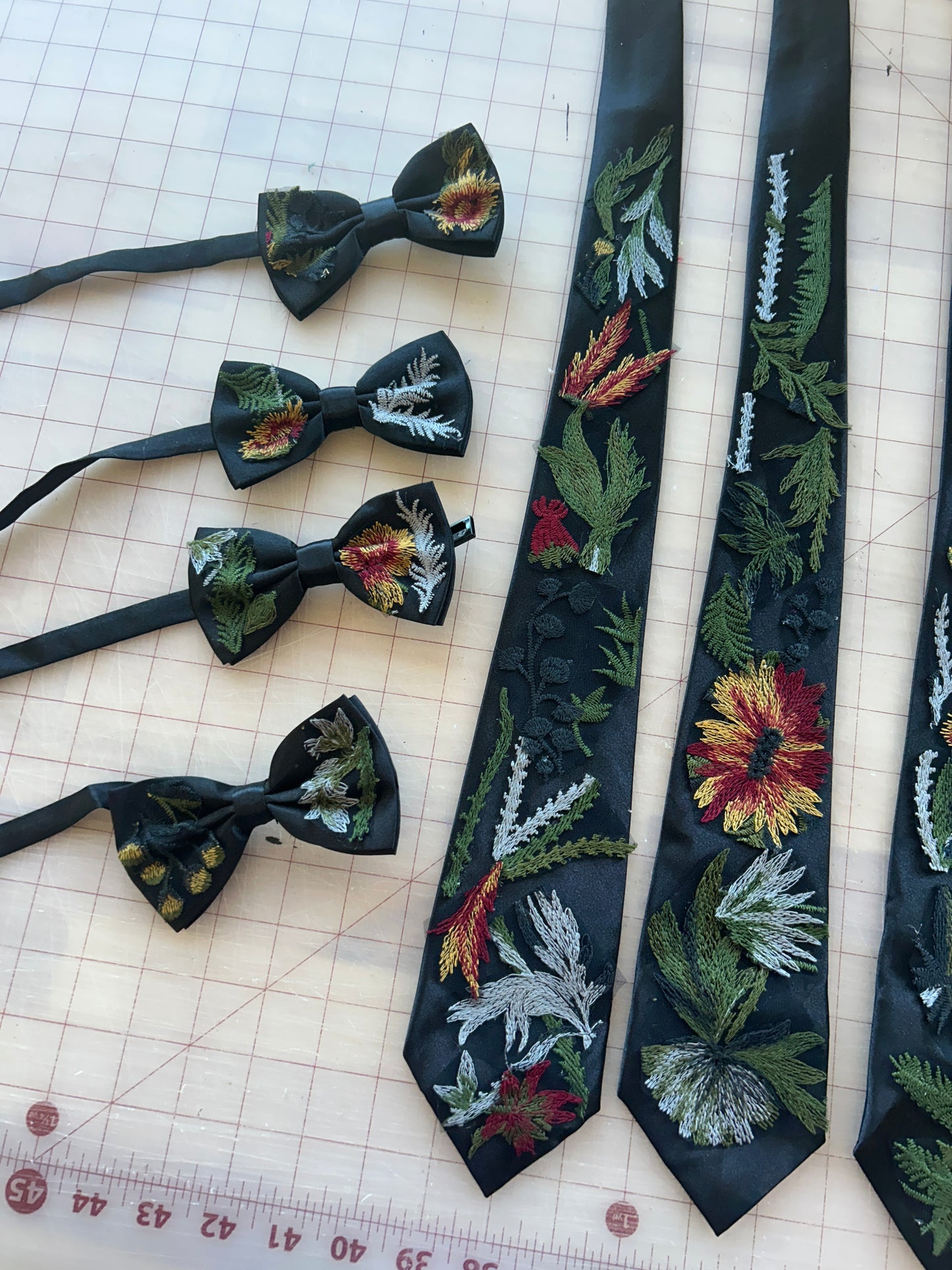 Enchanted Forest | Floral Bow Tie