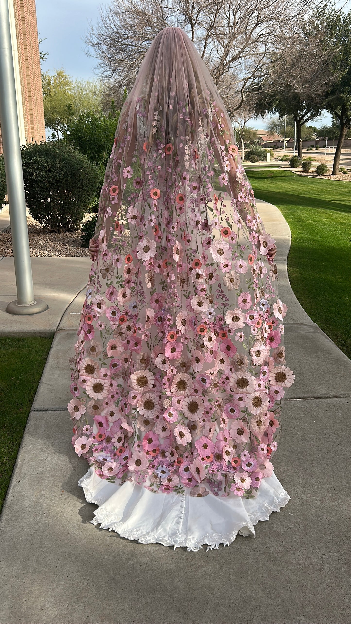 Lover | Floral Wedding Veil