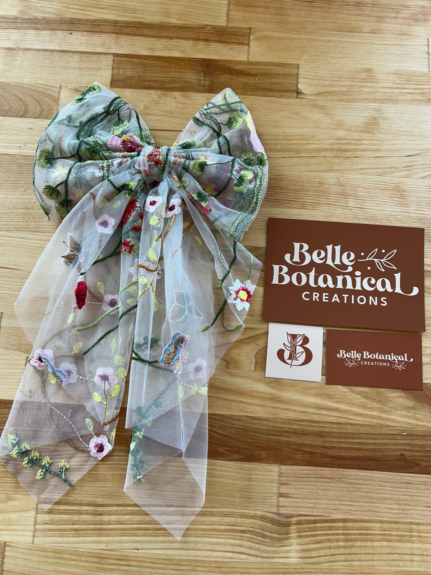 Vibrant Wildflower | Floral Hair Bow