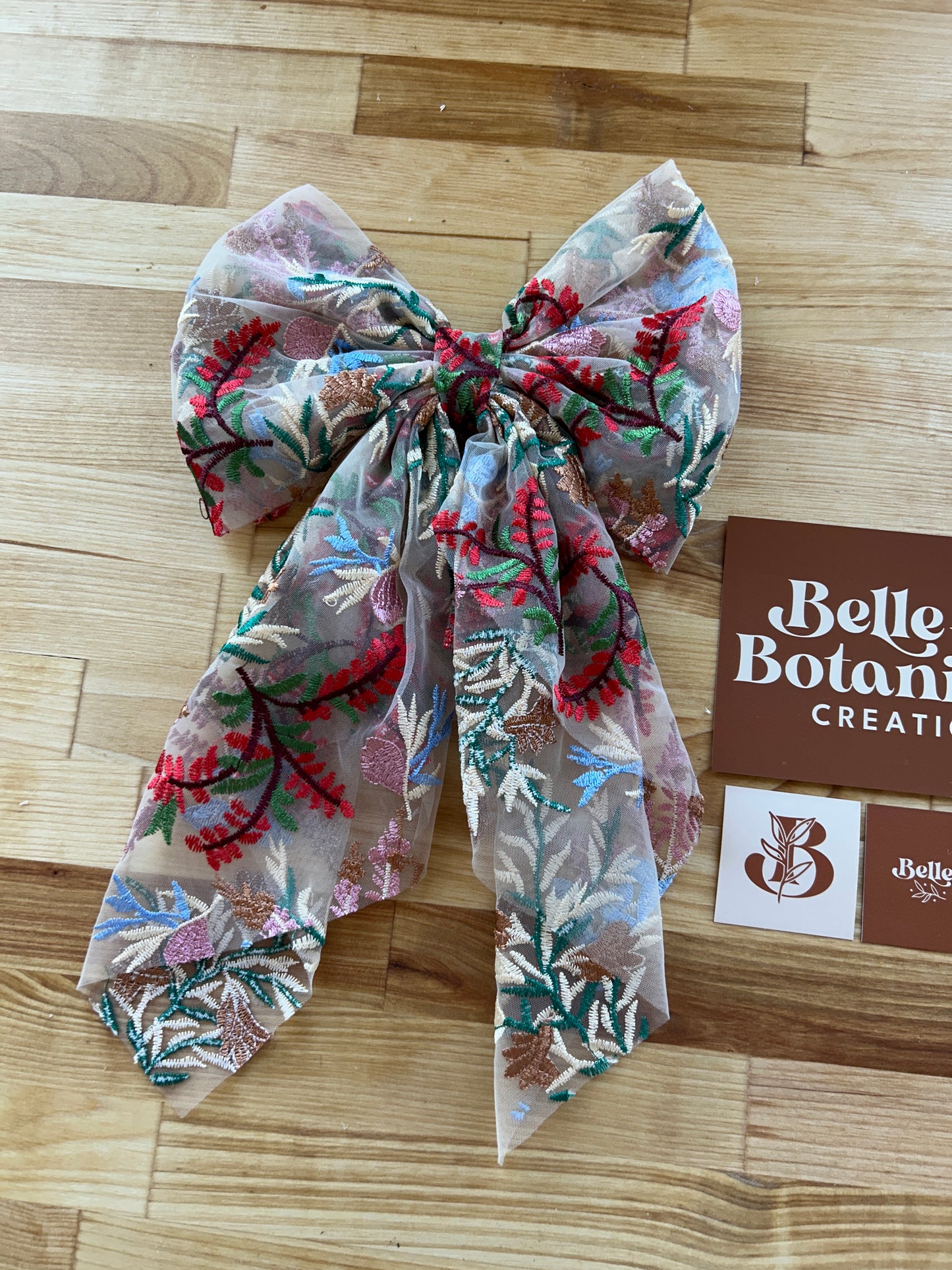 Wild Autumn | Floral Hair Bow