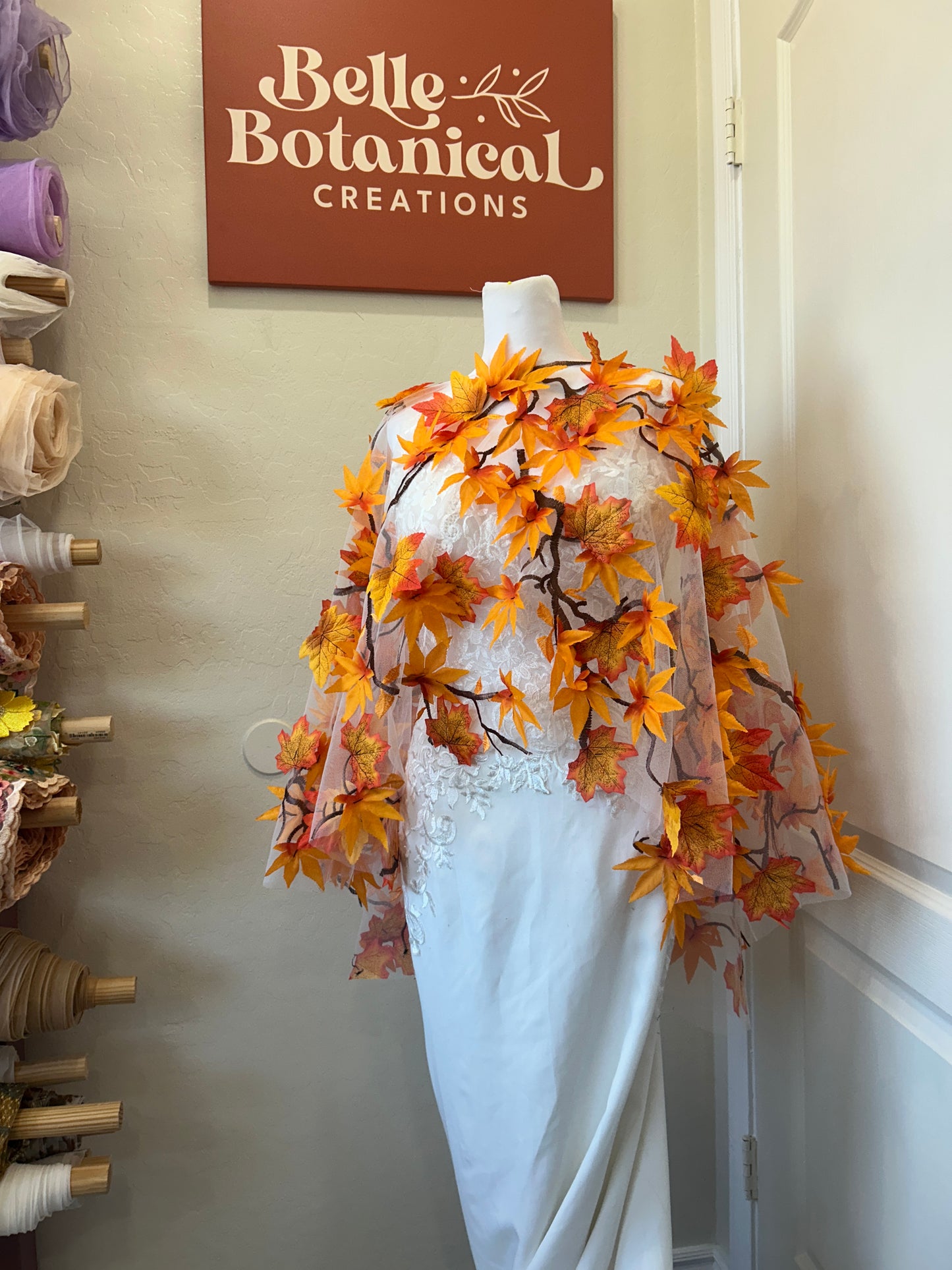 Autumn Collection Capelets | Floral Embroidery