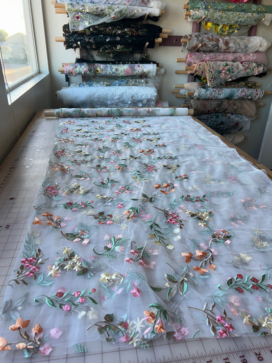 (COMING SOON!) Springtime | Floral Wedding Veil