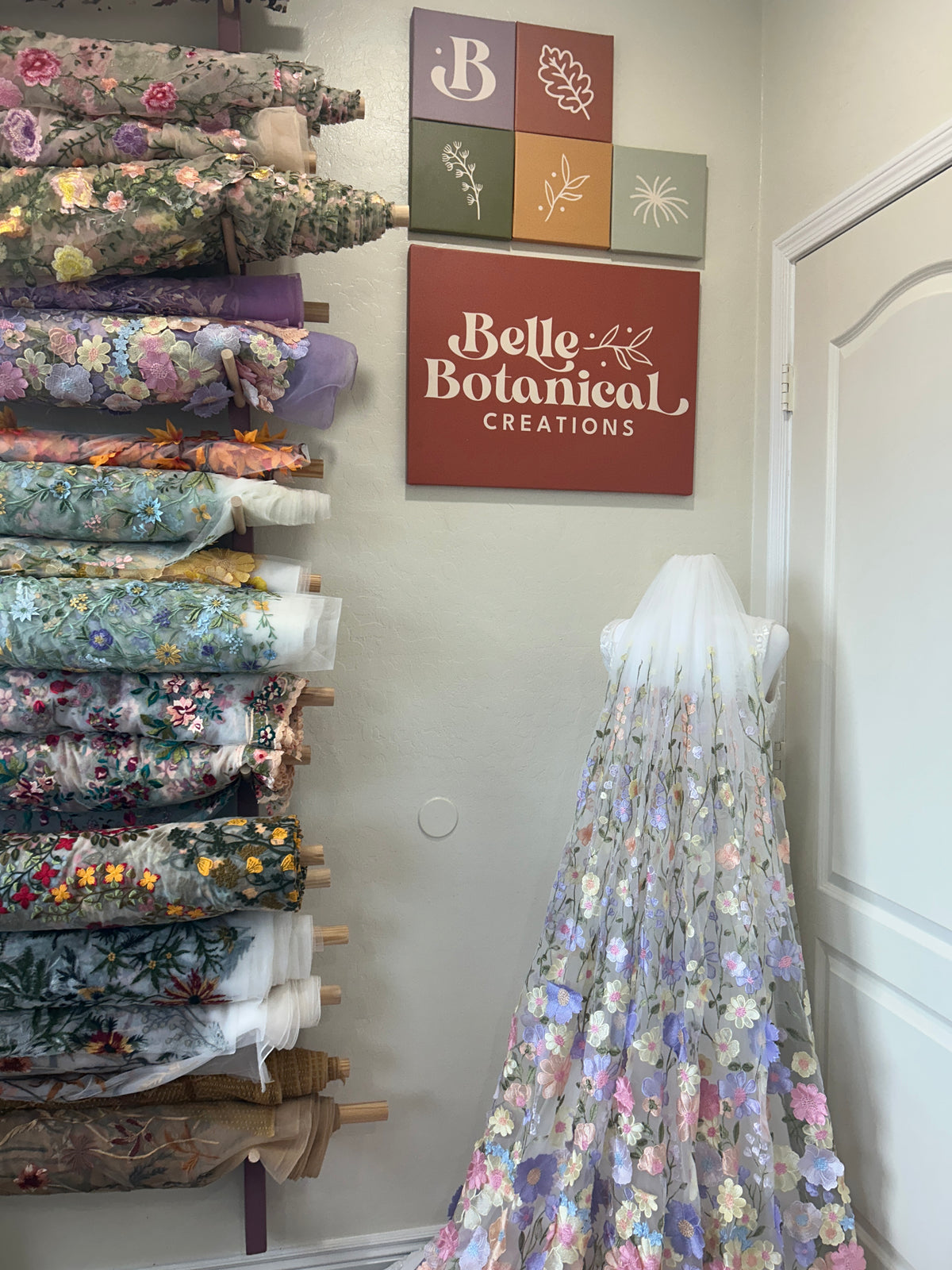 Lavender Haze | Floral Wedding Veil
