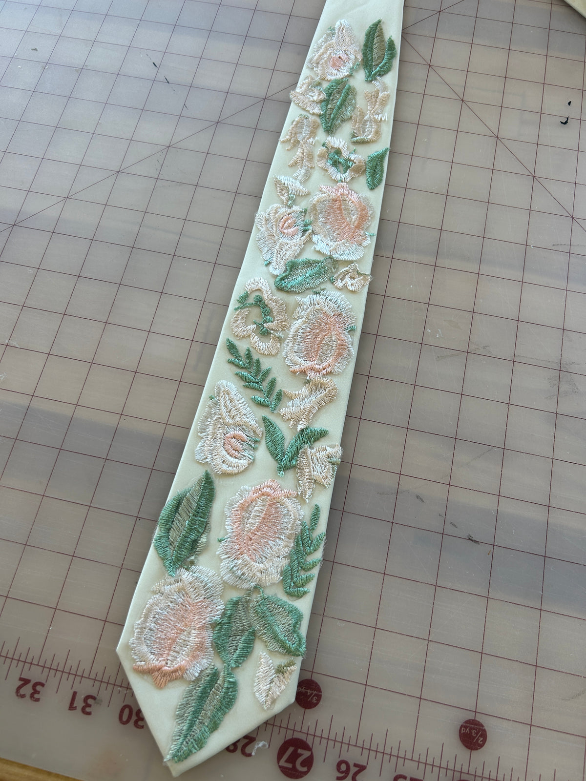 Vintage Rose | Floral Embroidery Ties