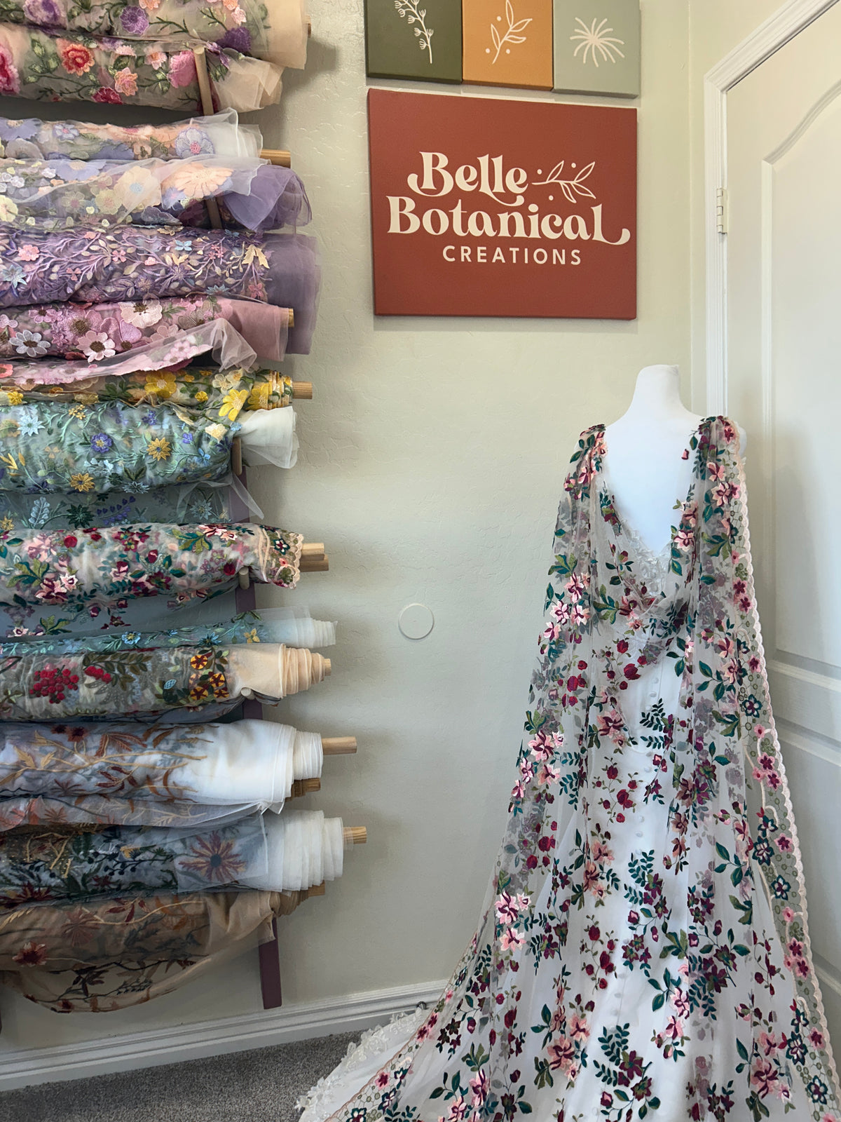 Jewel Cape | Floral Wedding