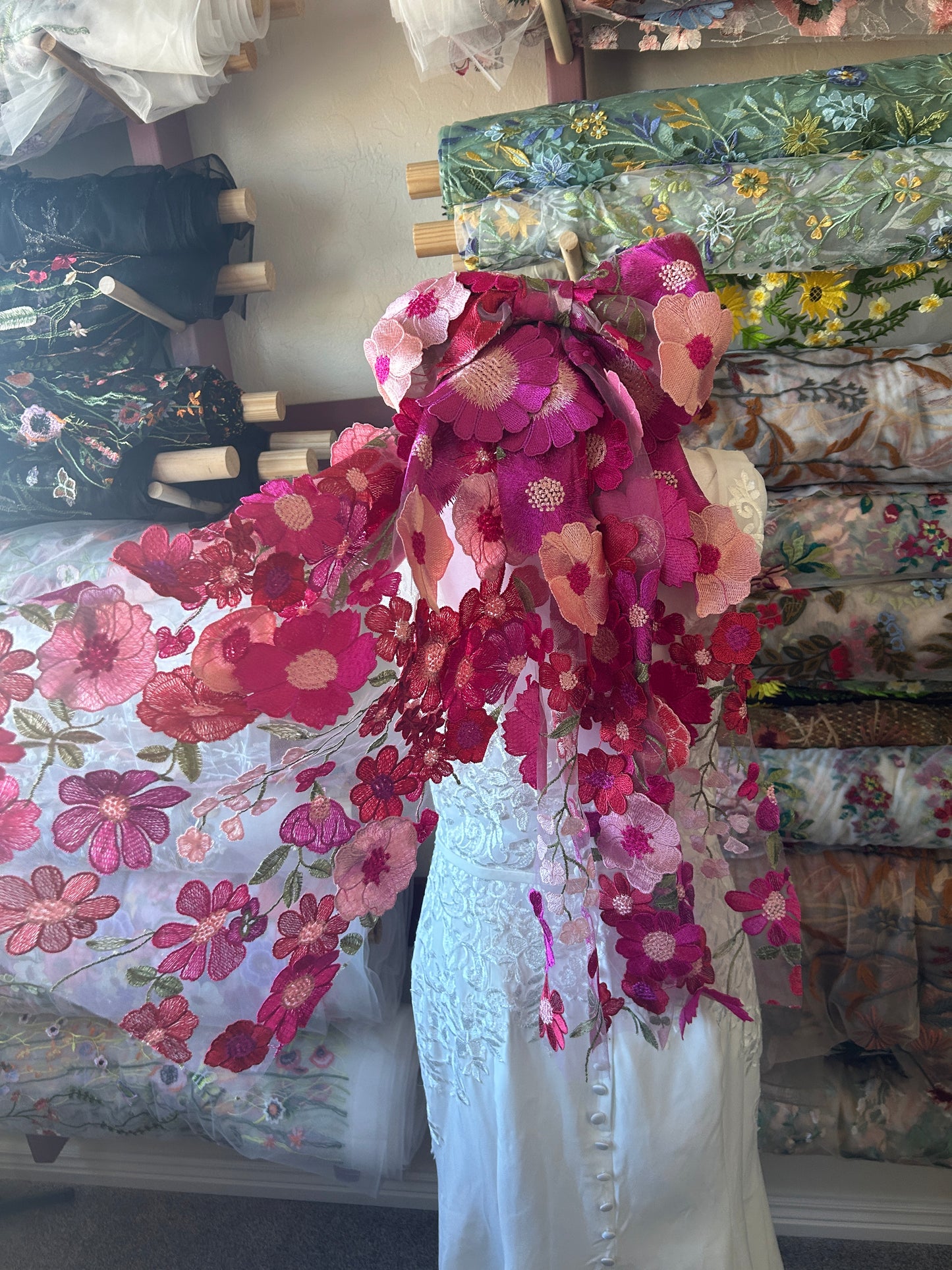 Oversized Hair Bow (multiple options) | Floral