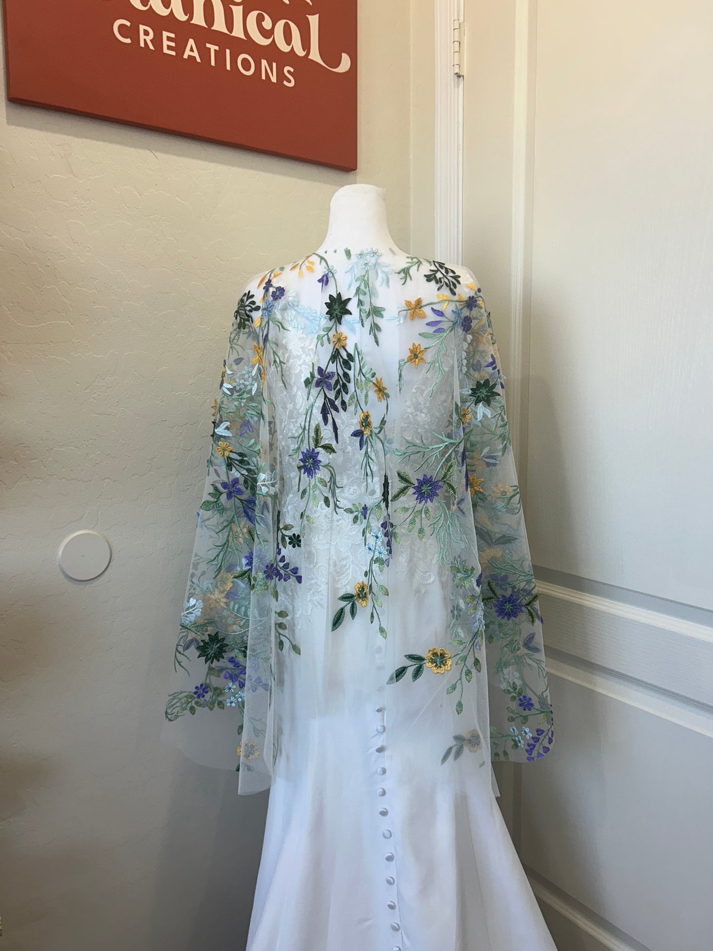 Starry Night Collection Capelets | Floral Embroidery