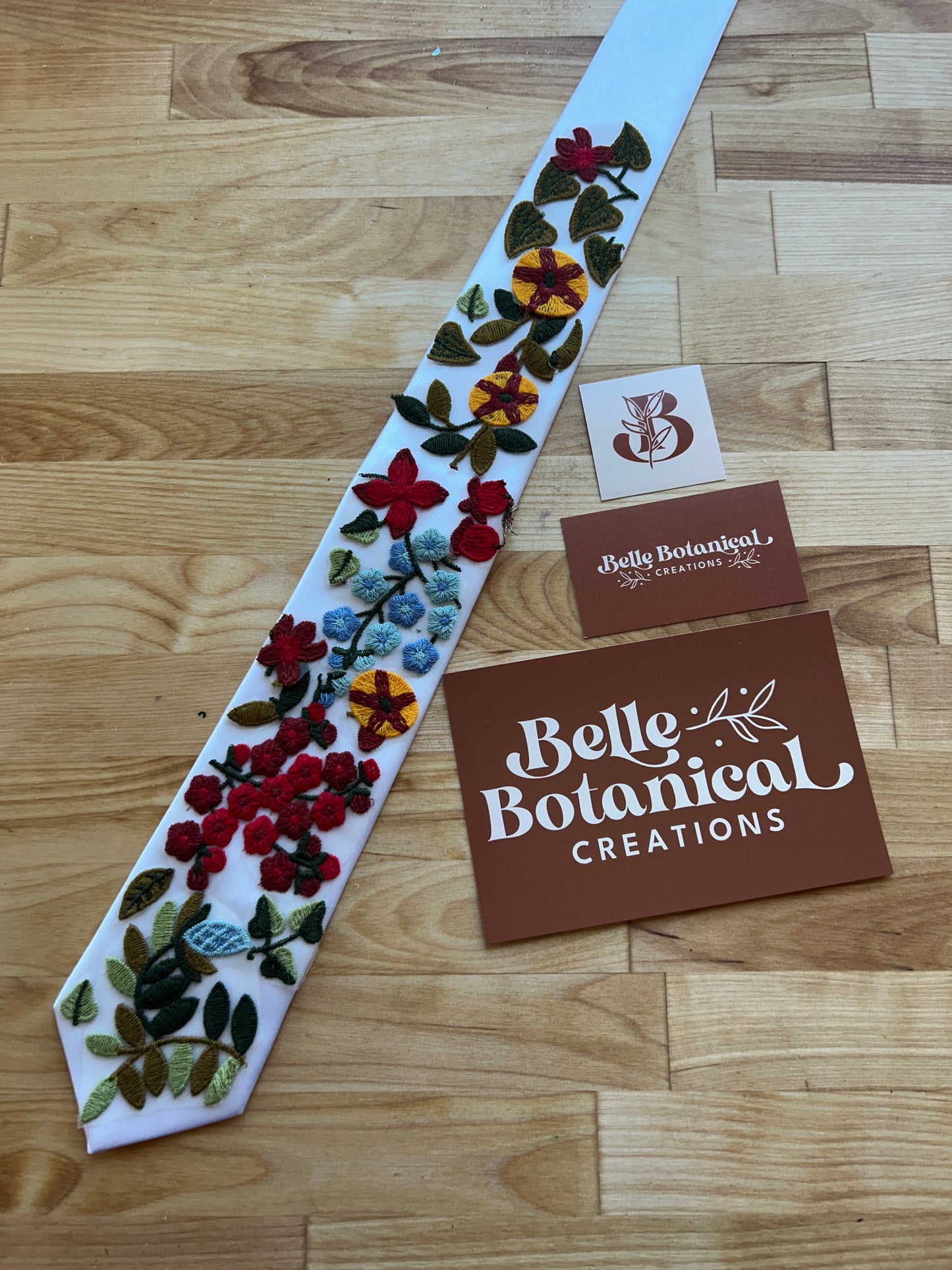 Earth Tones | Floral Tie