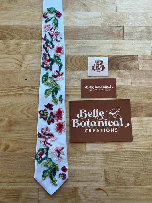 Jewel | Floral Embroidery Ties