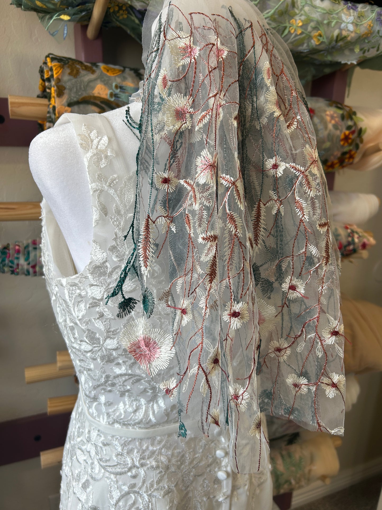 Mini Green Wildflower 16"| Final Sale, Ready to Ship