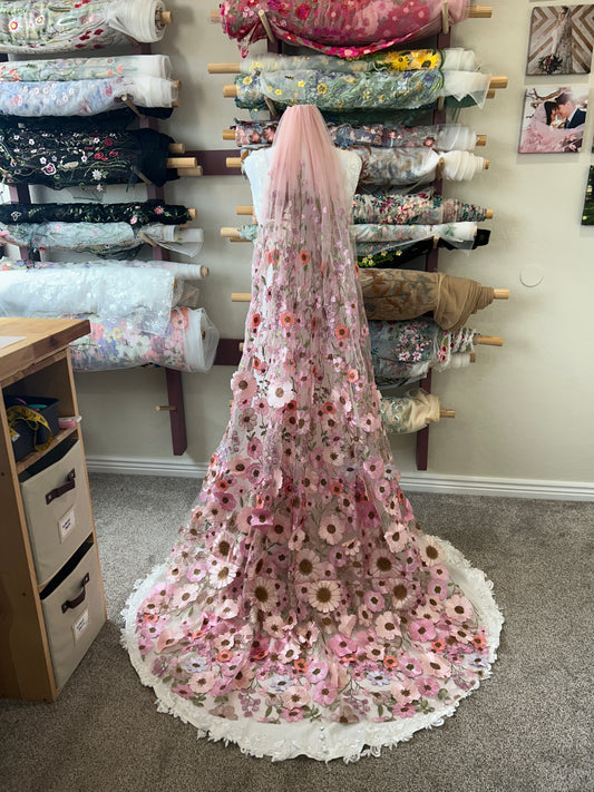 Lover | Floral Wedding Veil