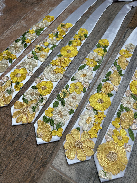Sunrise Blvd | Floral Embroidery Ties