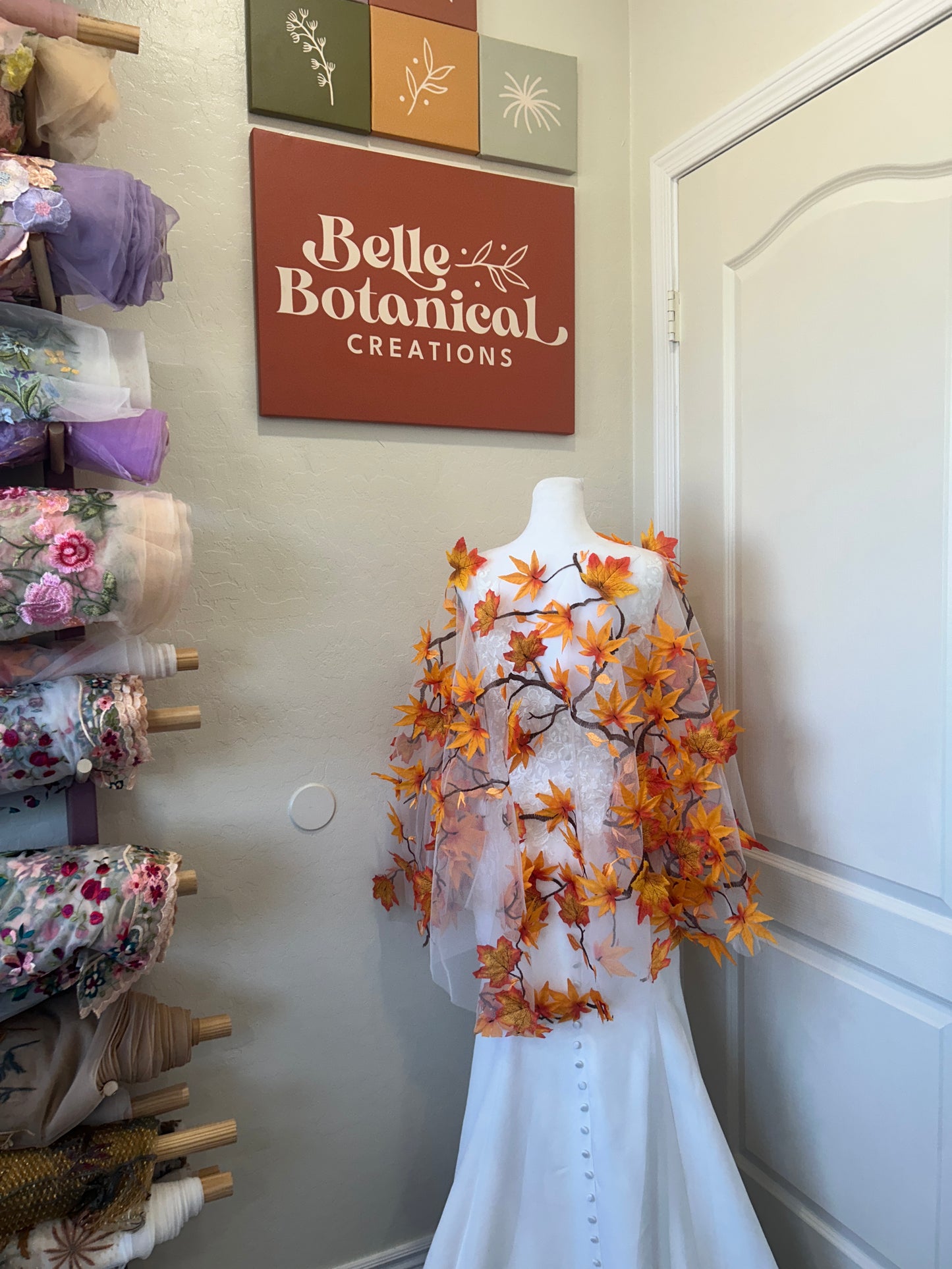 Autumn Collection Capelets | Floral Embroidery