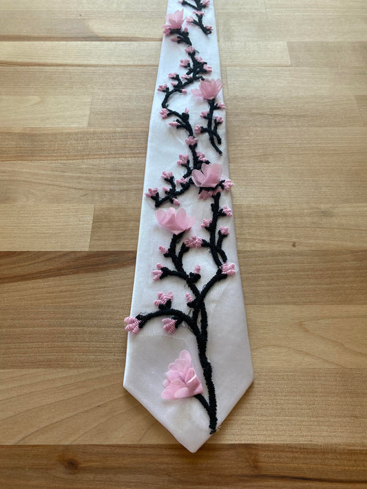 Cherry Blossom Formal Tie
