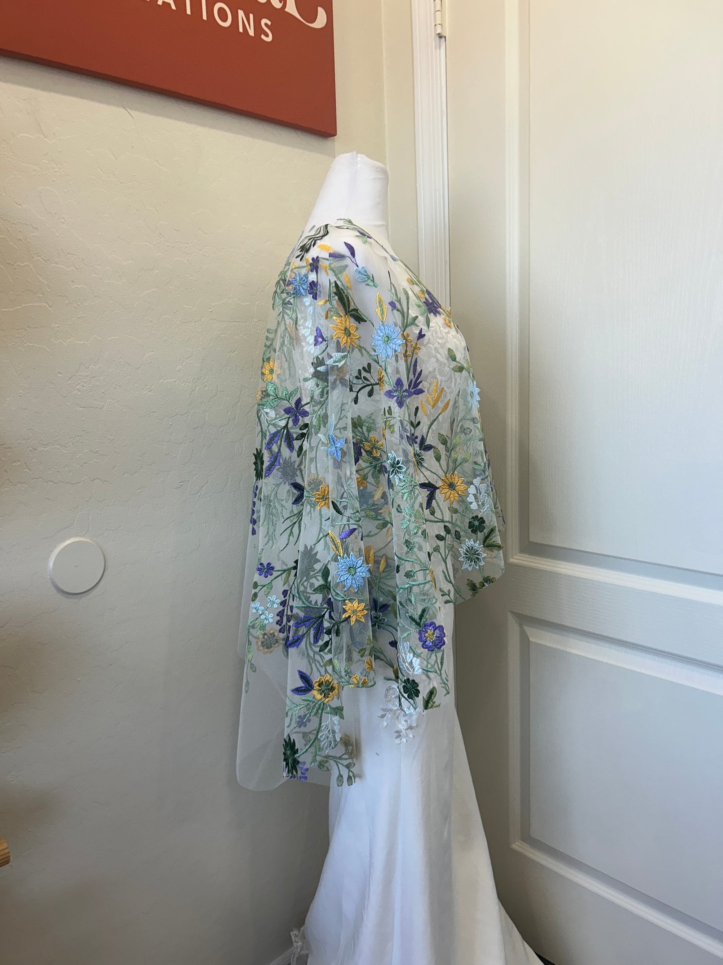 Starry Night Collection Capelets | Floral Embroidery