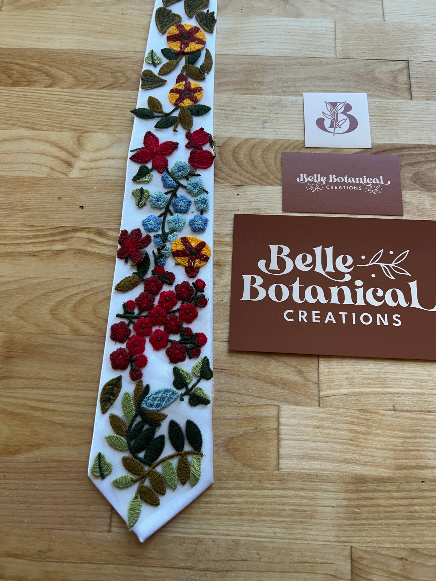 Earth Tones | Floral Tie