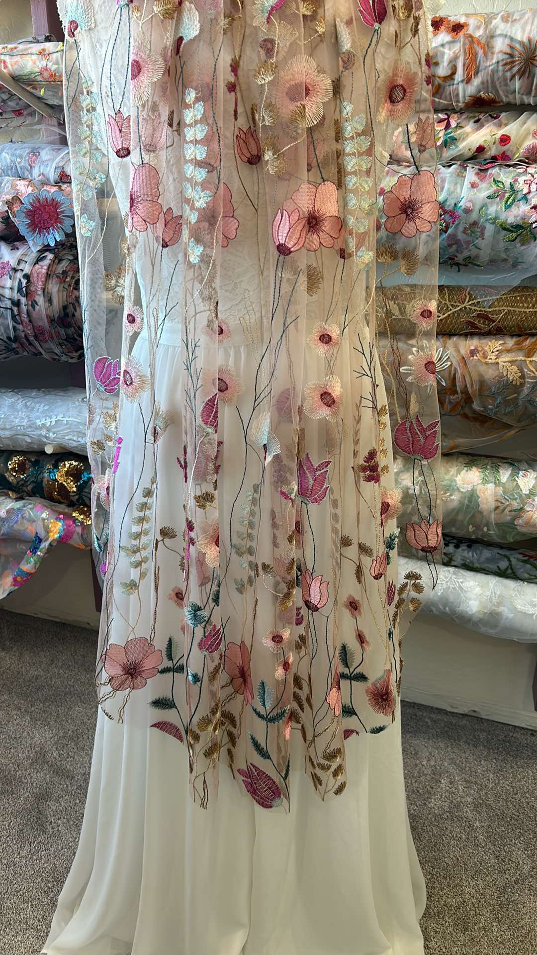 Blush Wildflower (42")  | Final Sale, Ready to Ship