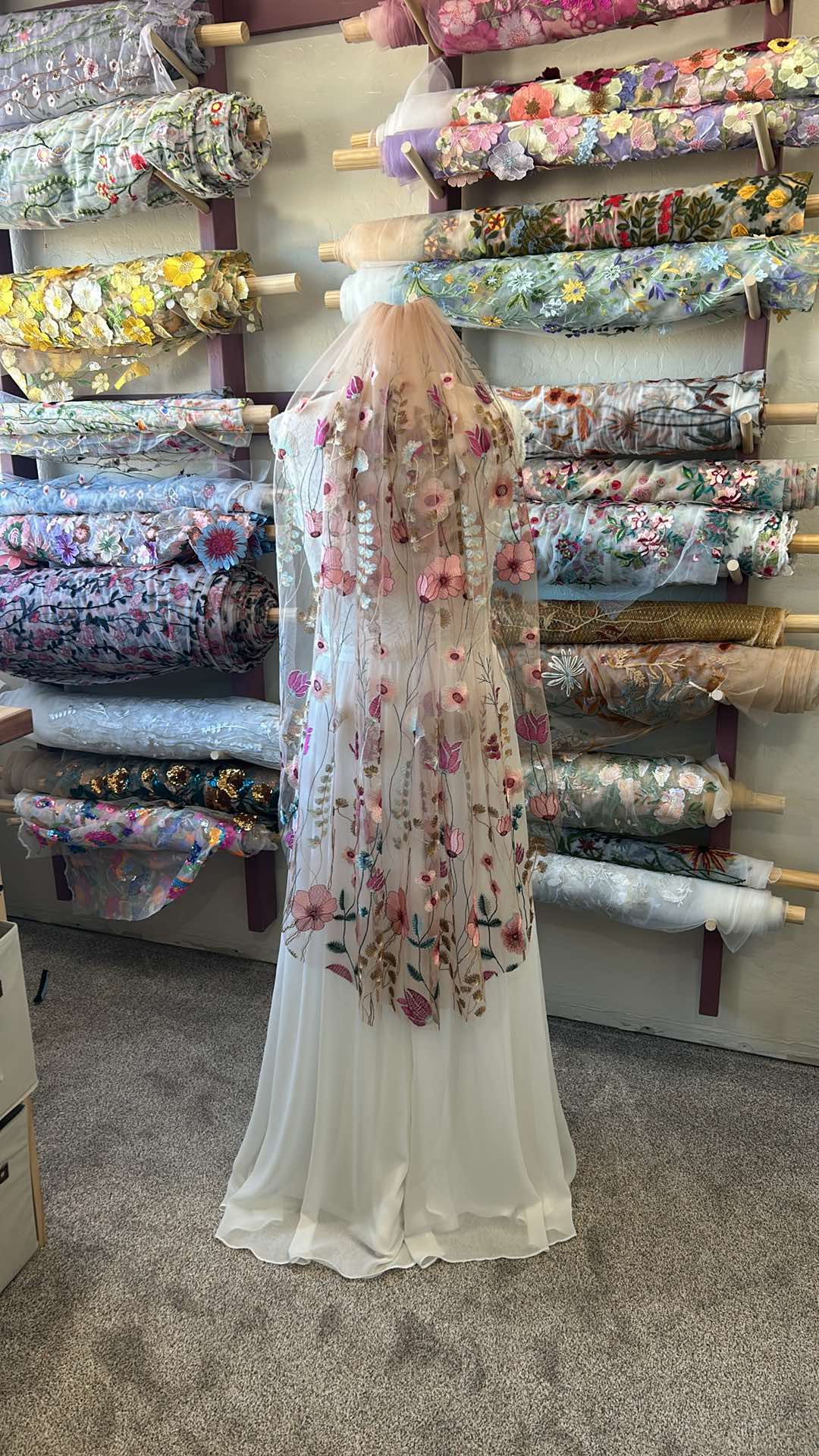 Blush Wildflower (42")  | Final Sale, Ready to Ship