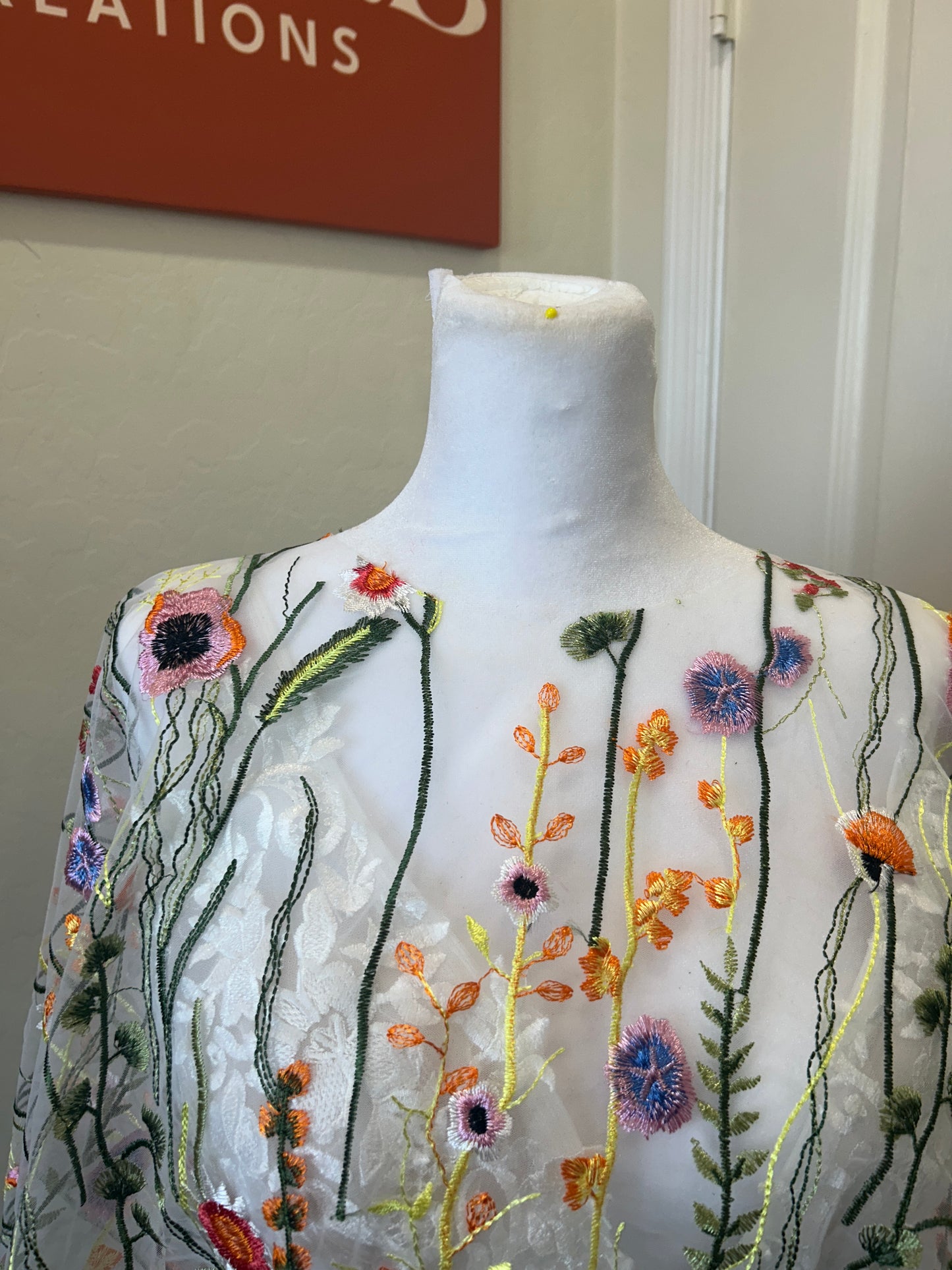 Wildflower Collection Capelets | Floral Embroidery