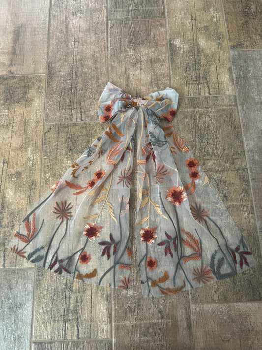 Oversized Hair Bow (multiple options) | Floral