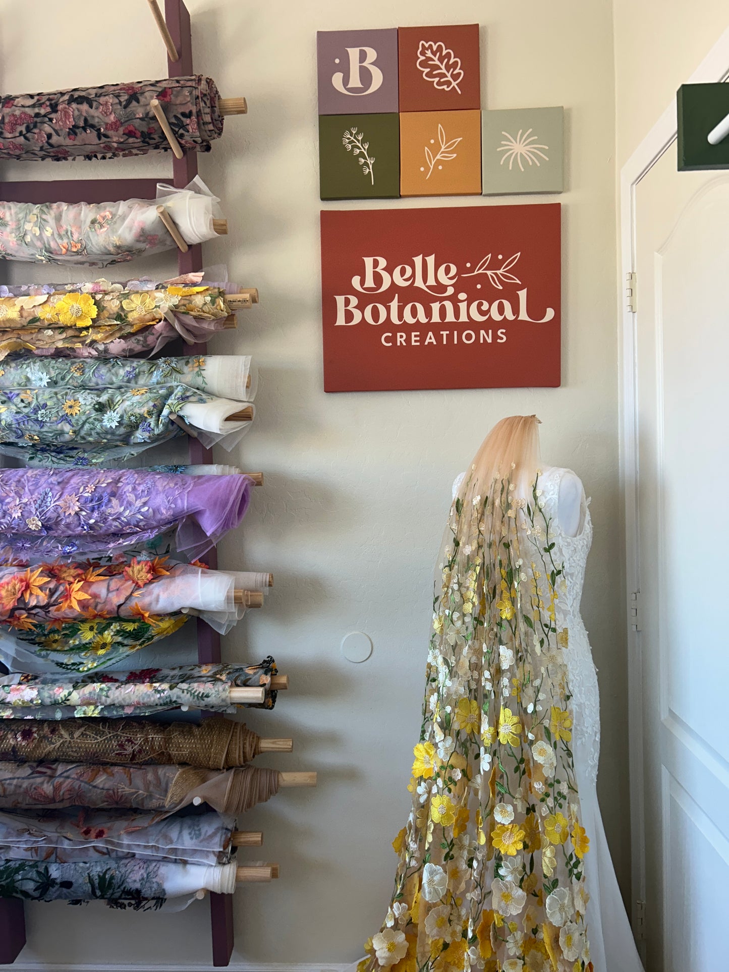 Sunrise Blvd | Floral Wedding Veil