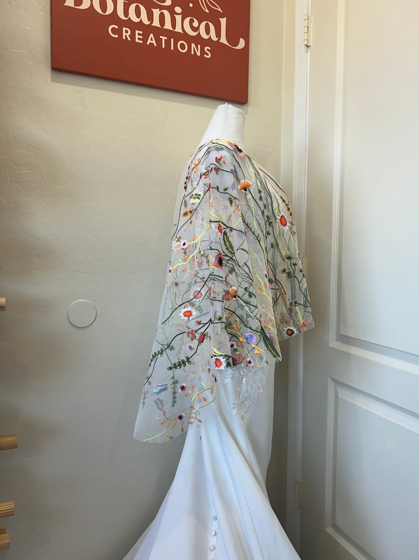 Wildflower Collection Capelets | Floral Embroidery