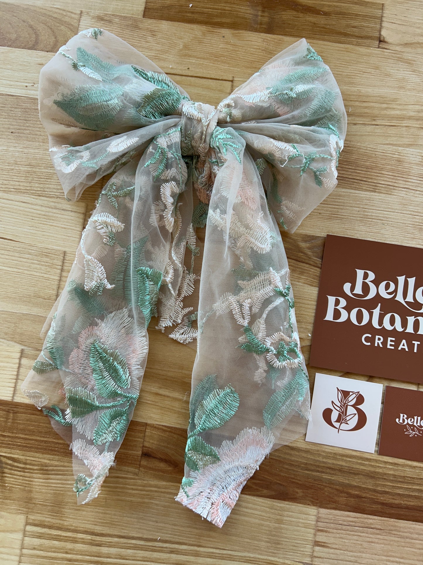 Vintage Rose | Floral Hair Bow