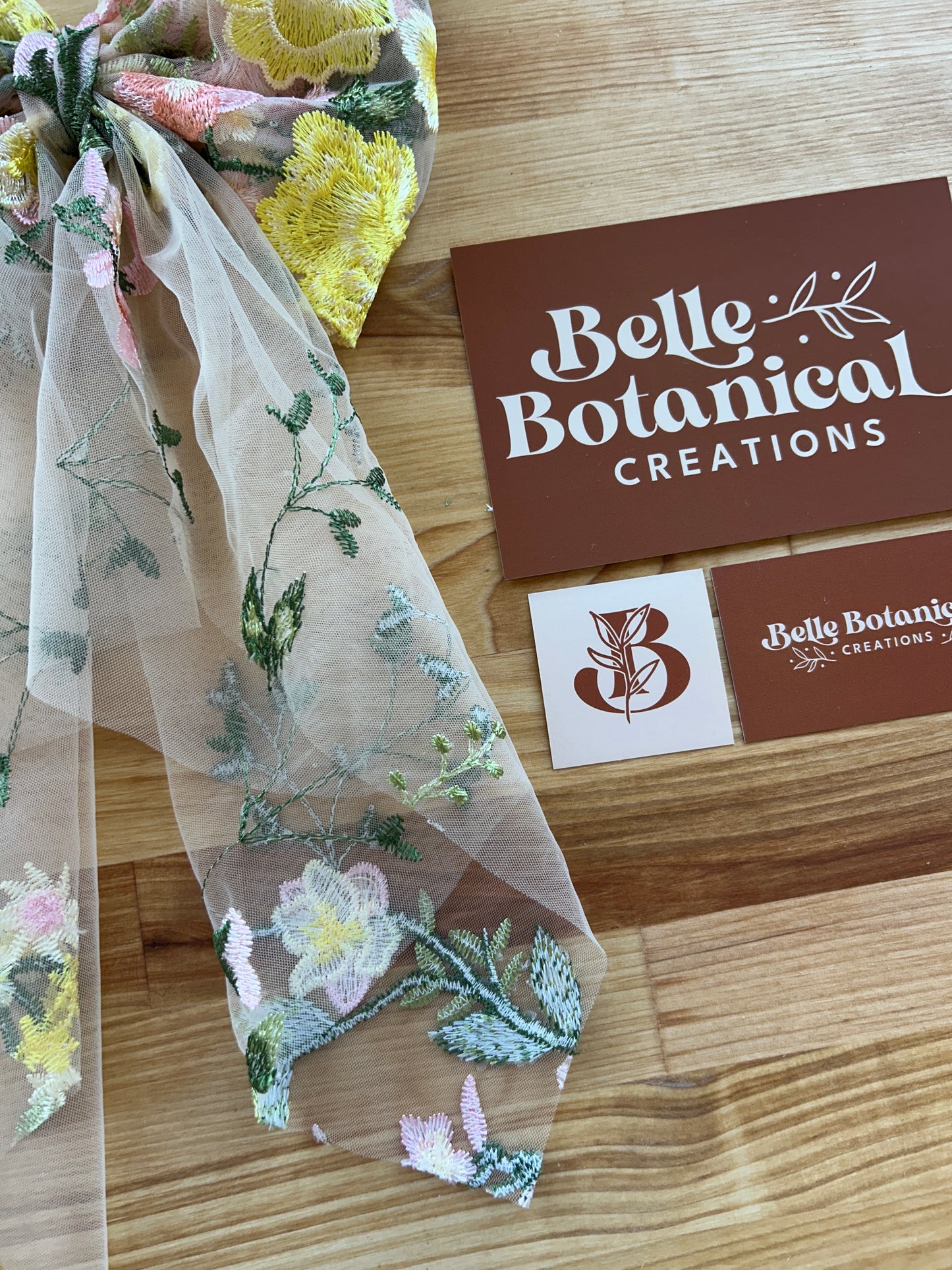 Golden Peachy Rose | Floral Hair Bow
