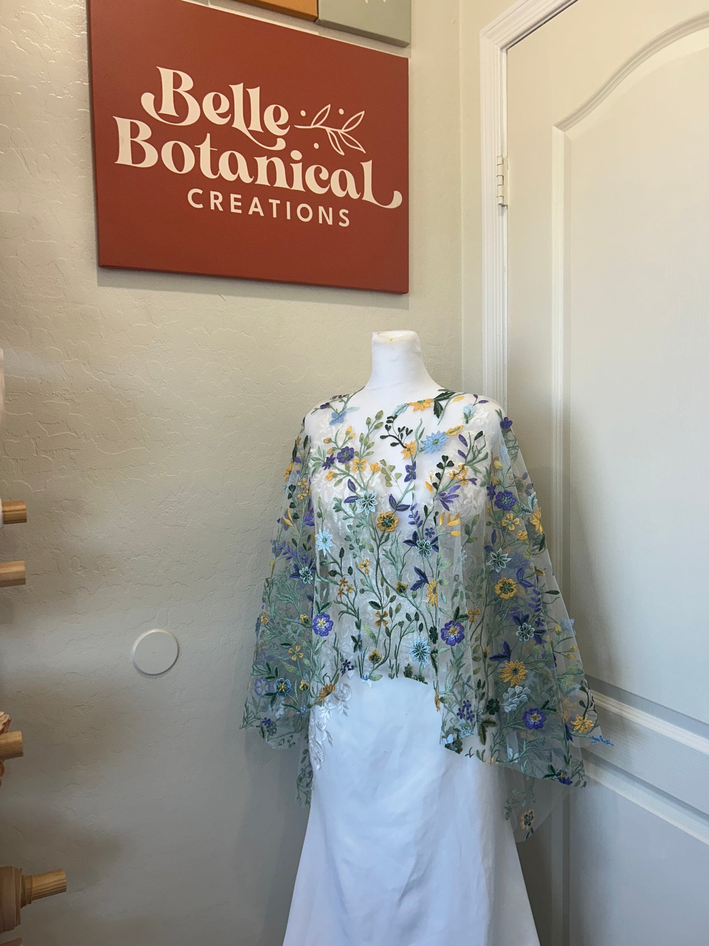 Starry Night Collection Capelets | Floral Embroidery
