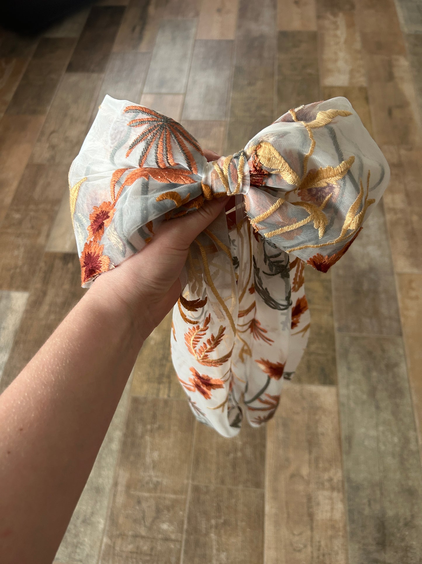 Oversized Hair Bow (multiple options) | Floral