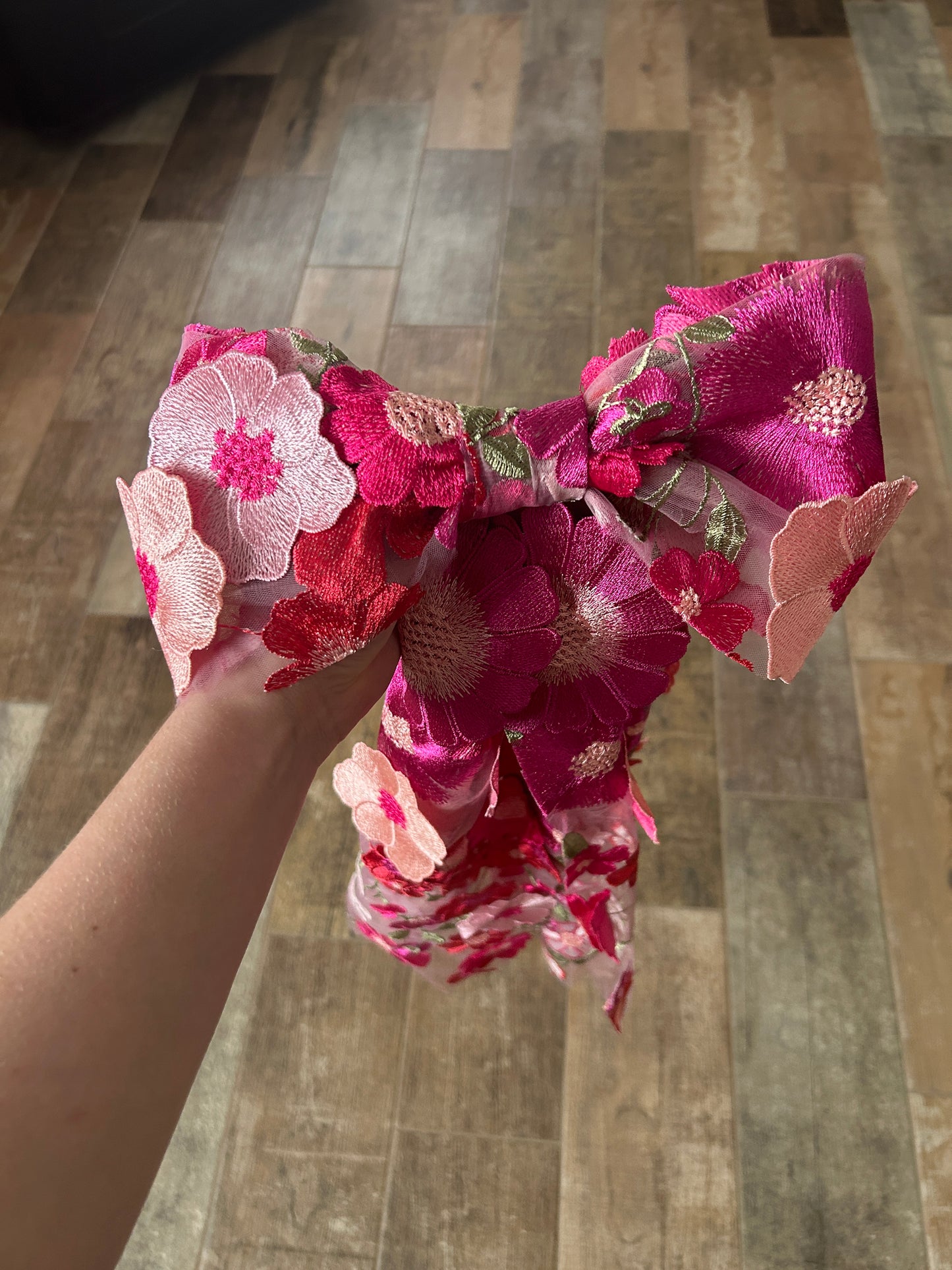 Oversized Hair Bow (multiple options) | Floral