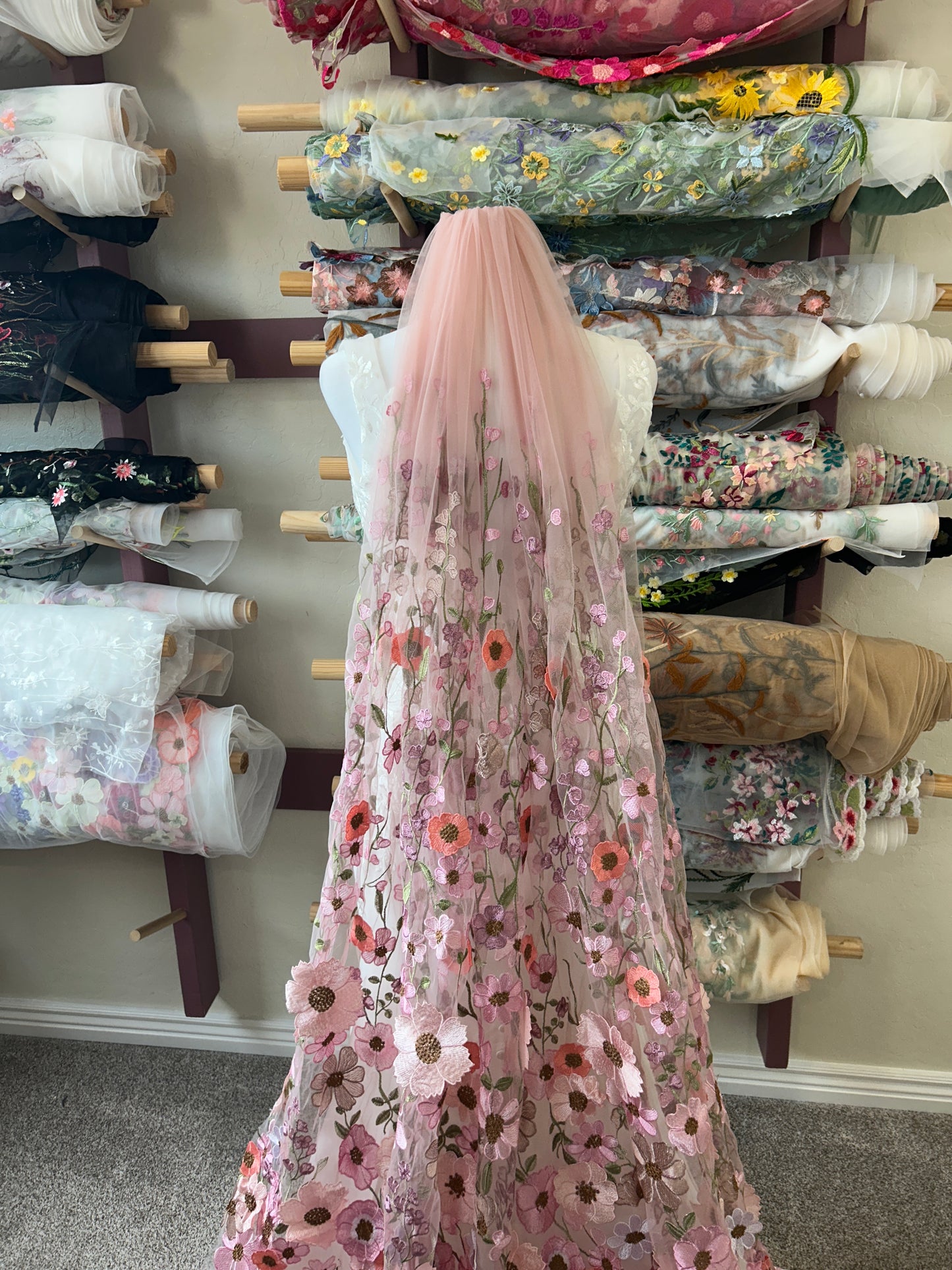 Lover | Floral Wedding Veil