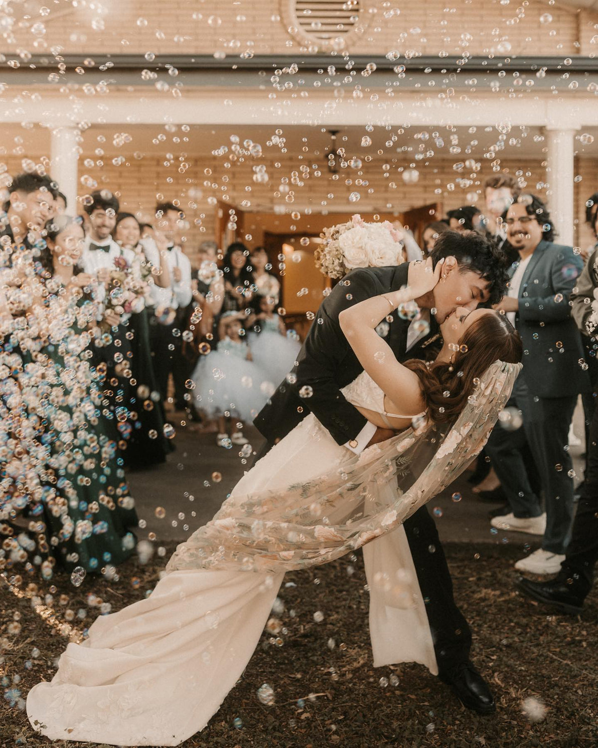 Vintage Rose | Floral Wedding Veil