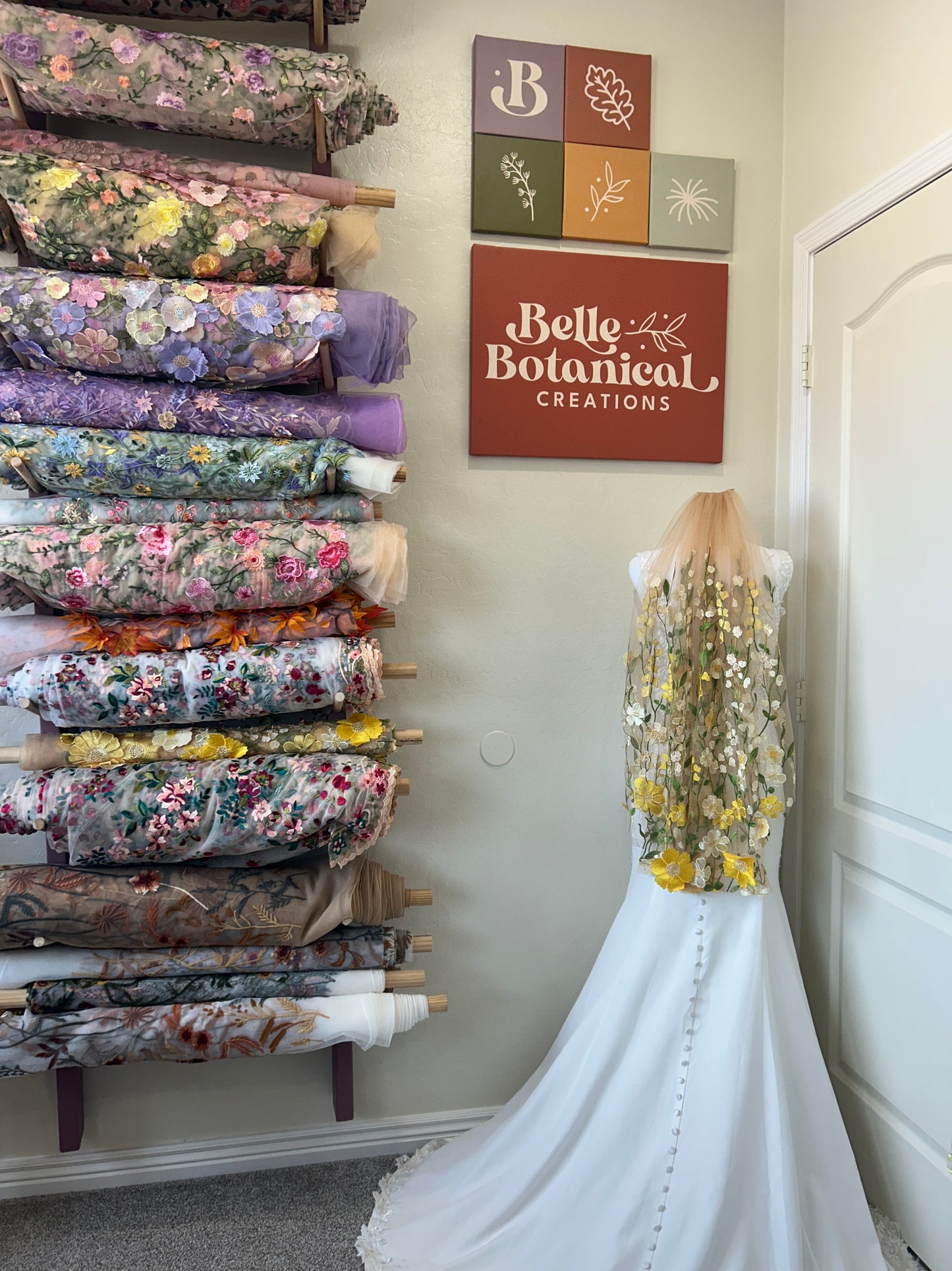 Sunrise Blvd | Floral Wedding Veil