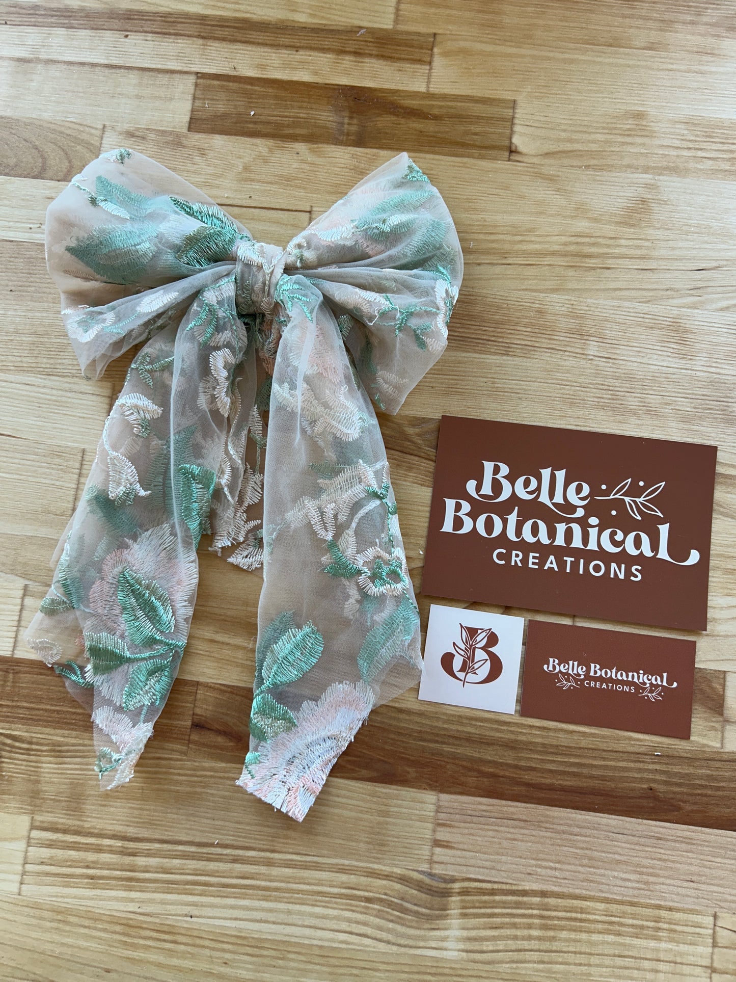 Vintage Rose | Floral Hair Bow