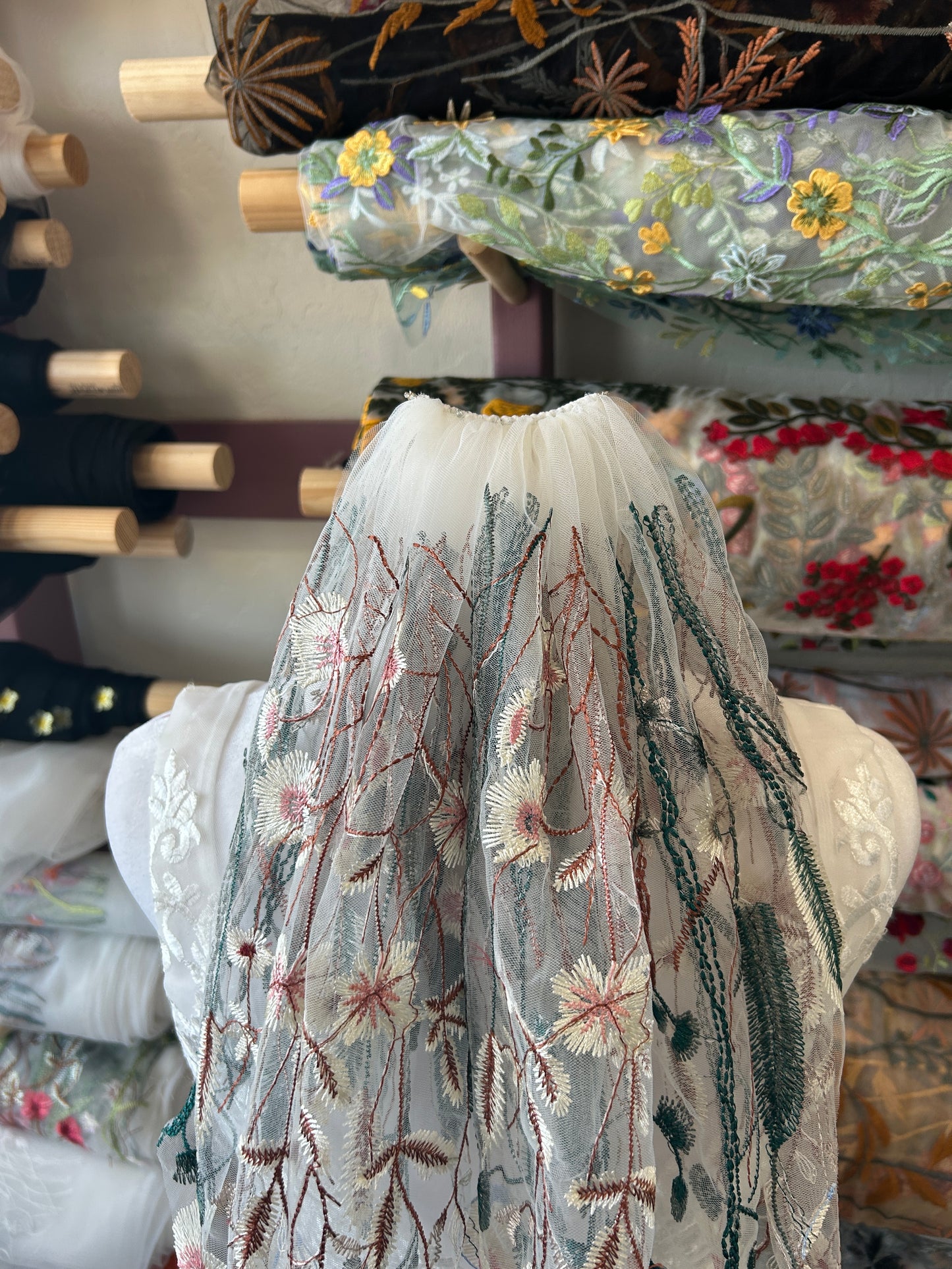 Mini Green Wildflower 16"| Final Sale, Ready to Ship