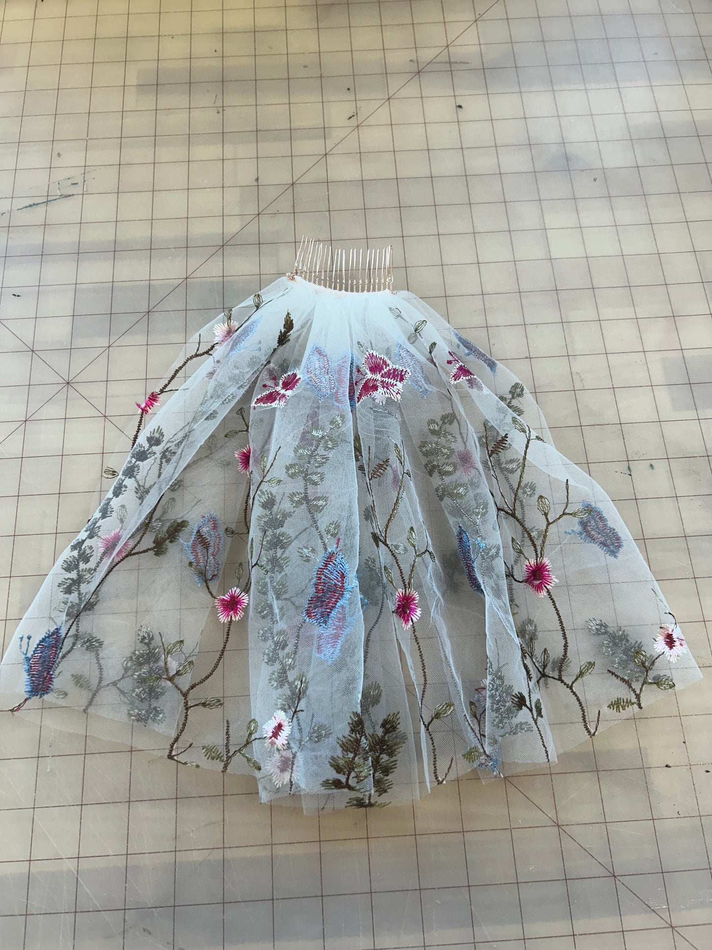 Mini Pink Wildflower 12" (Ready to Ship, Final Sale)