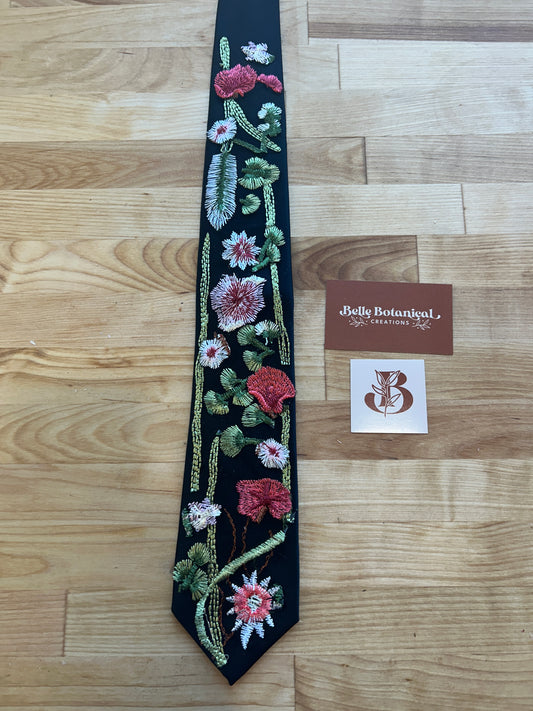 Muted Wildflower |  Floral Tie