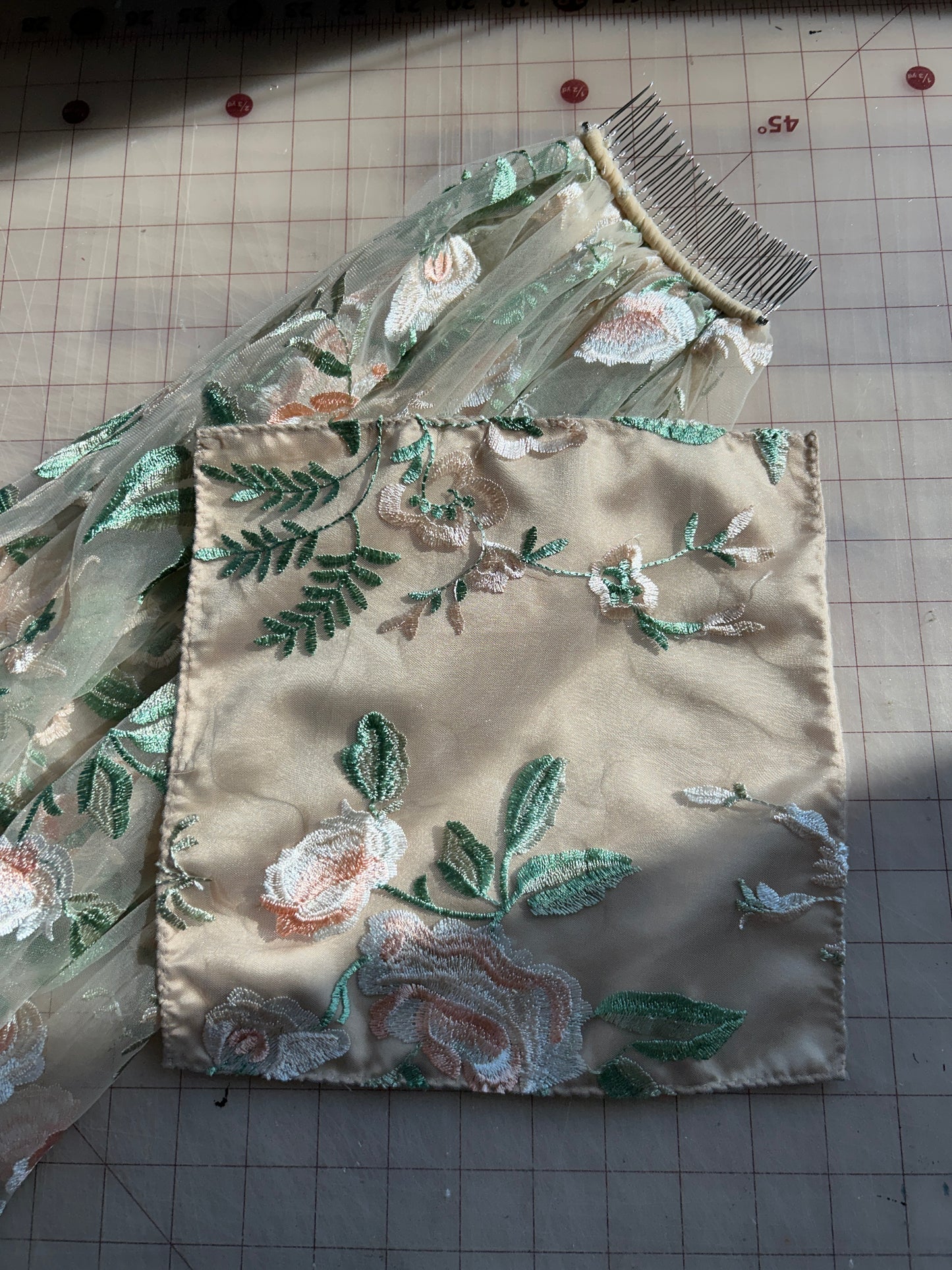 Embroidery Pocket Squares (multiple options) | Floral