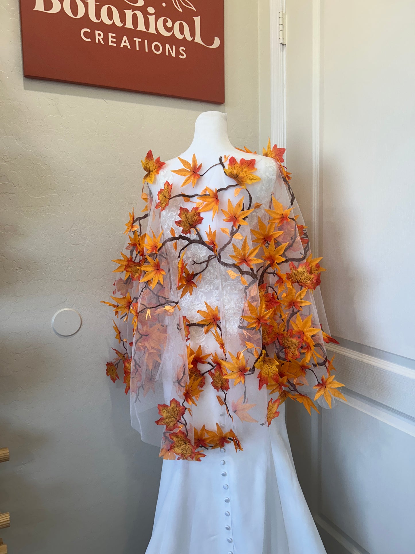 Autumn Collection Capelets | Floral Embroidery