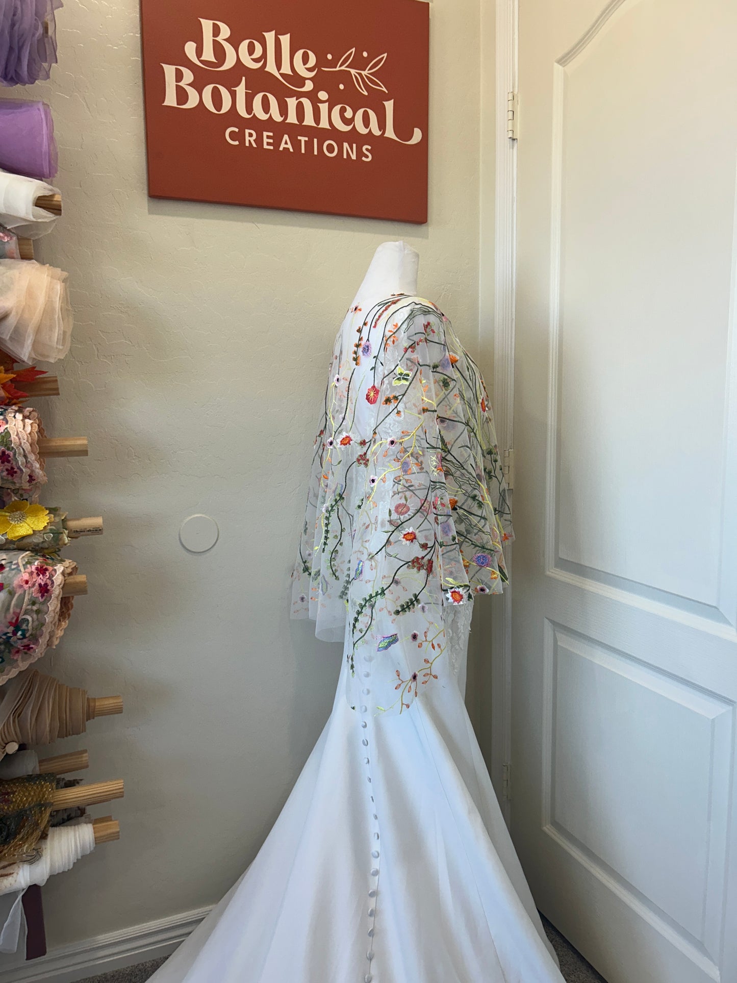 Wildflower Collection Capelets | Floral Embroidery