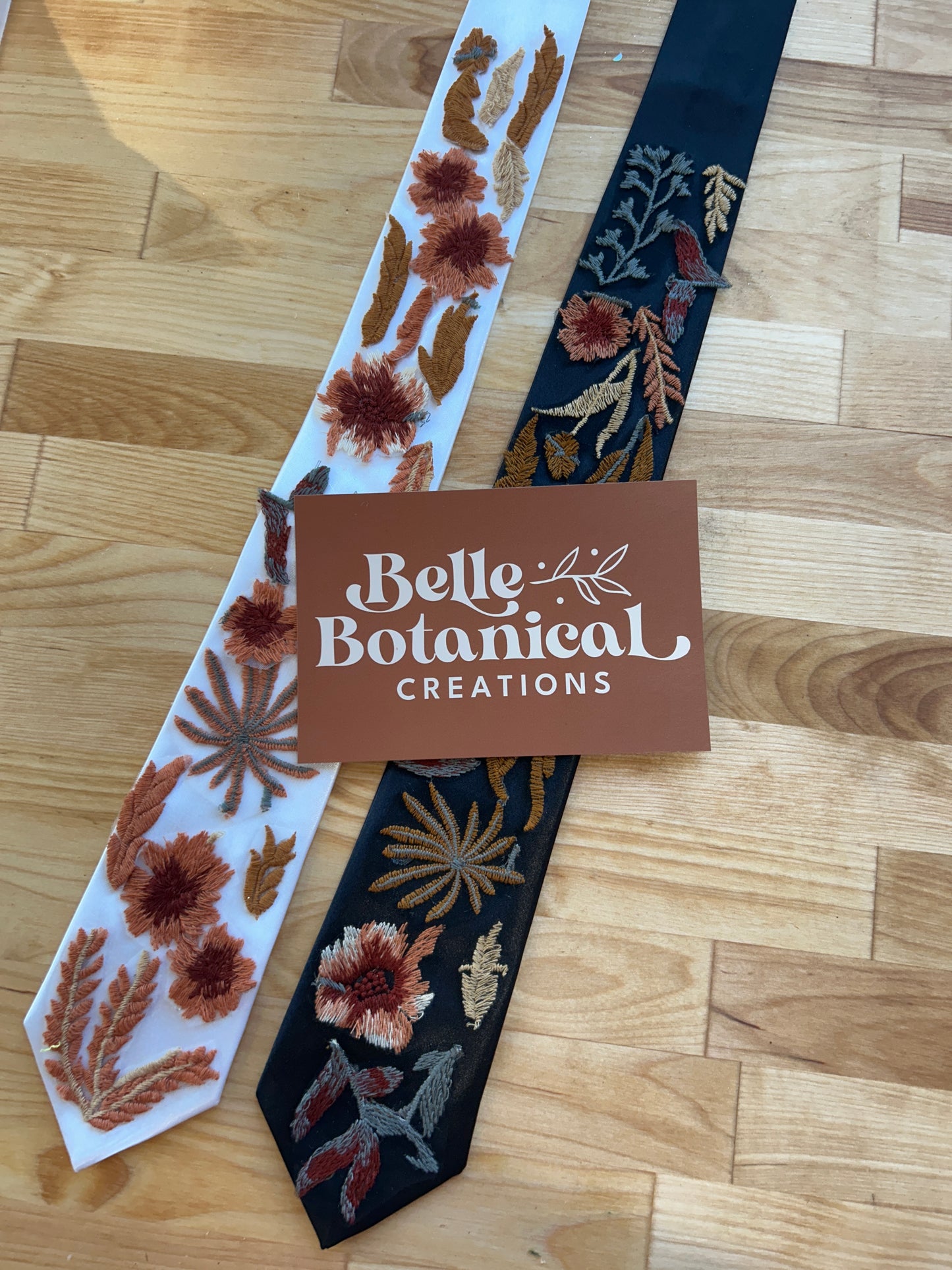 Autumn Leaves Falling |  Floral Tie