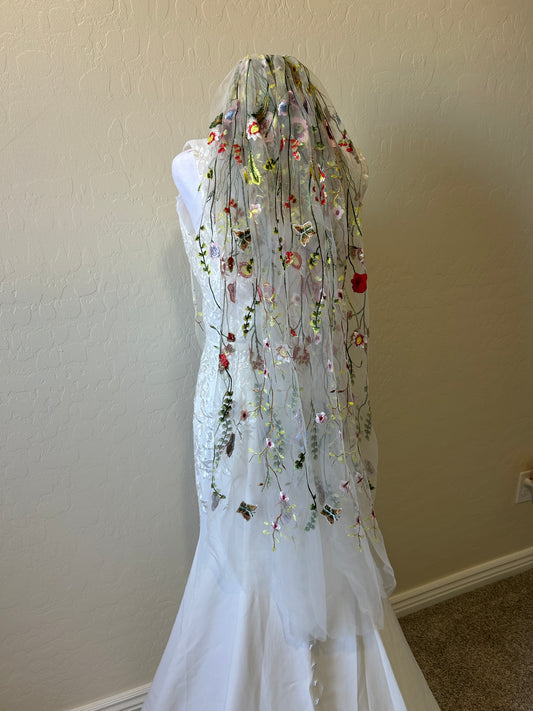 Vibrant Wildflower (38")  | Final Sale, Ready to Ship