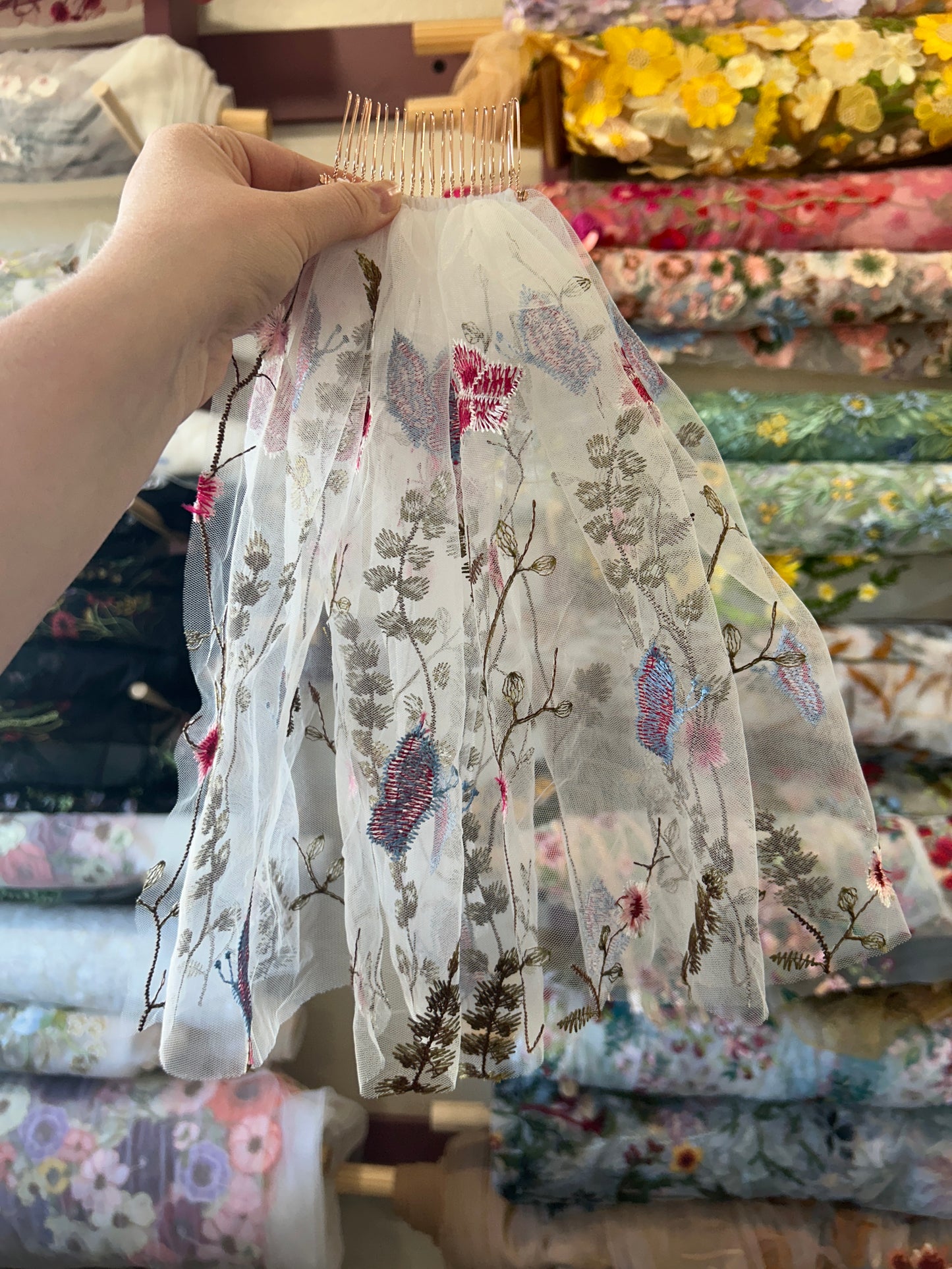 Mini Pink Wildflower 12" (Ready to Ship, Final Sale)