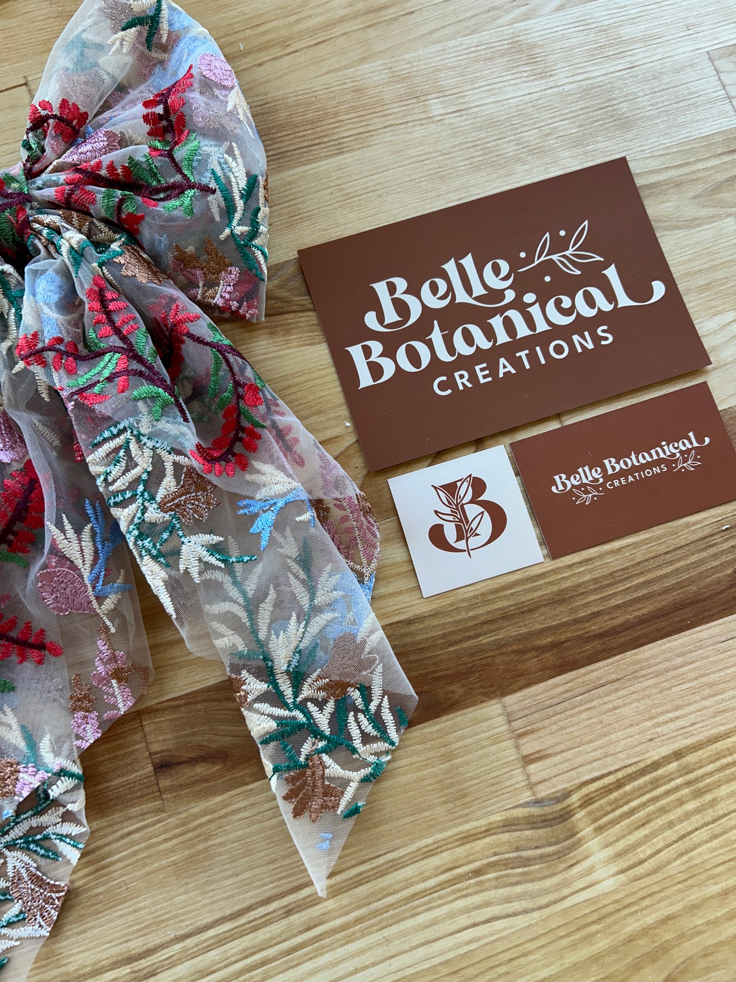 Wild Autumn | Floral Hair Bow