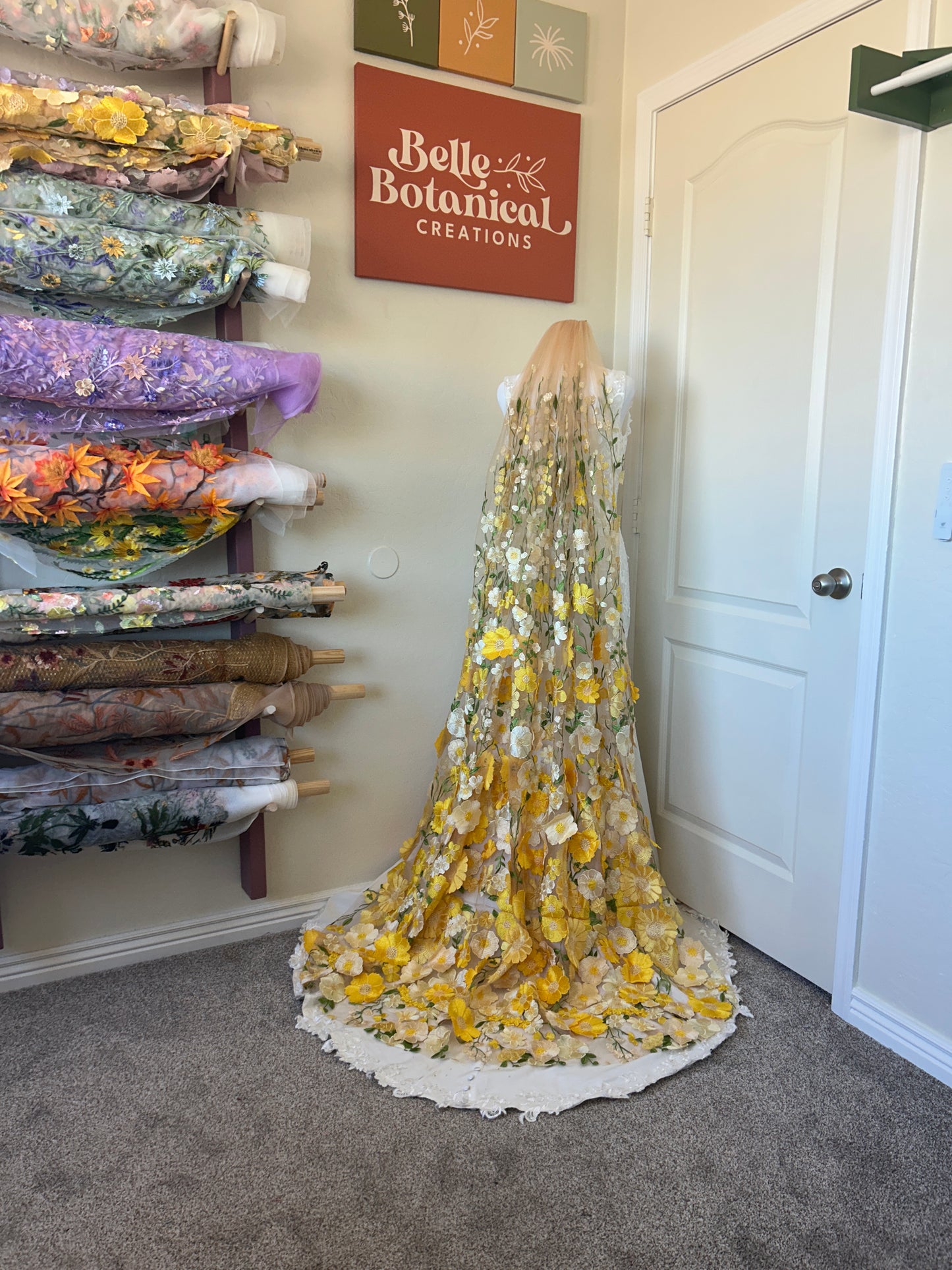 Sunrise Blvd | Floral Wedding Veil